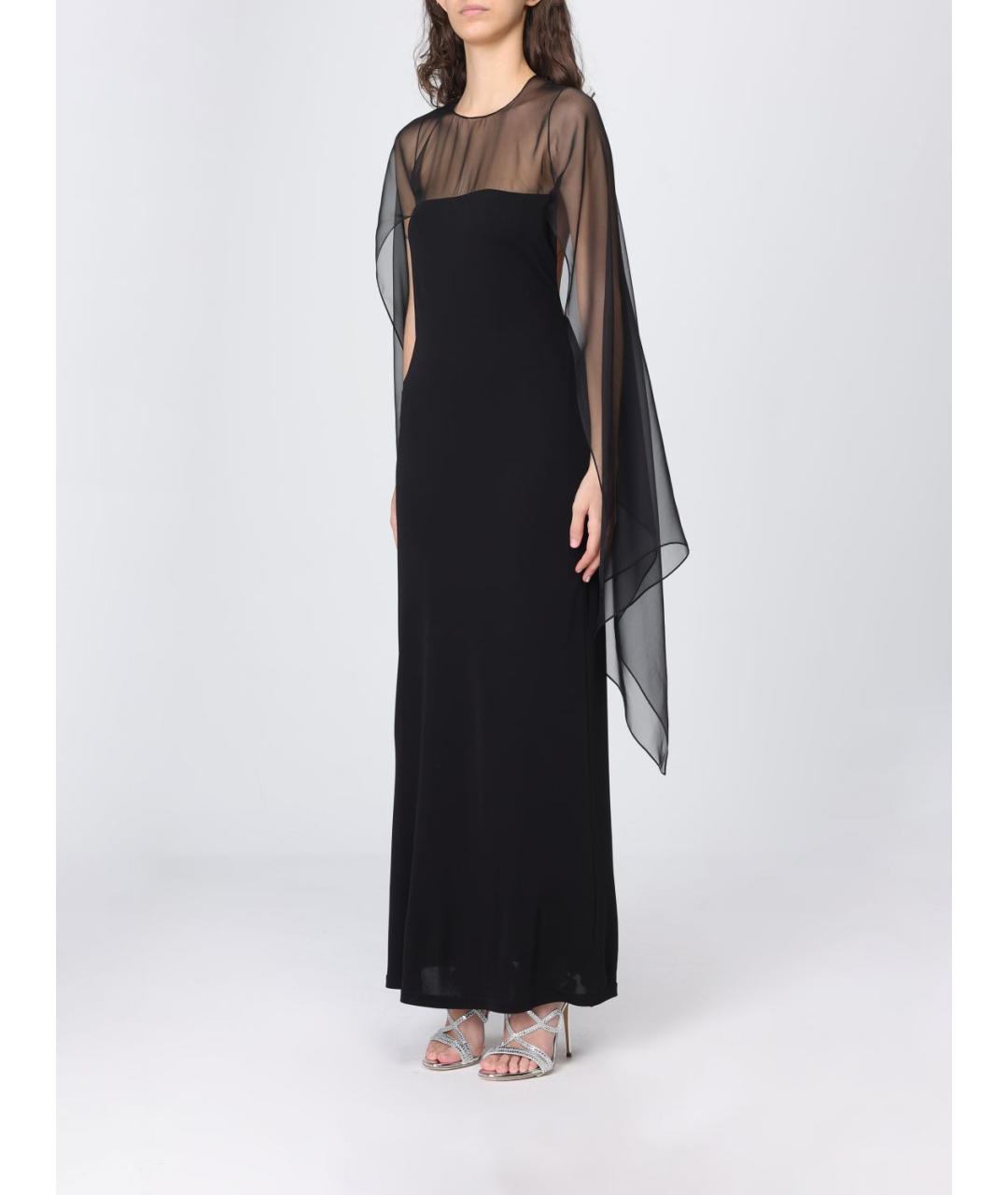 ALBERTA FERRETTI Черное вечернее платье, фото 3