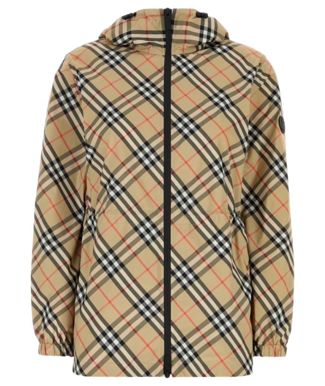 BURBERRY Мульти полиэстеровая куртка, фото 1