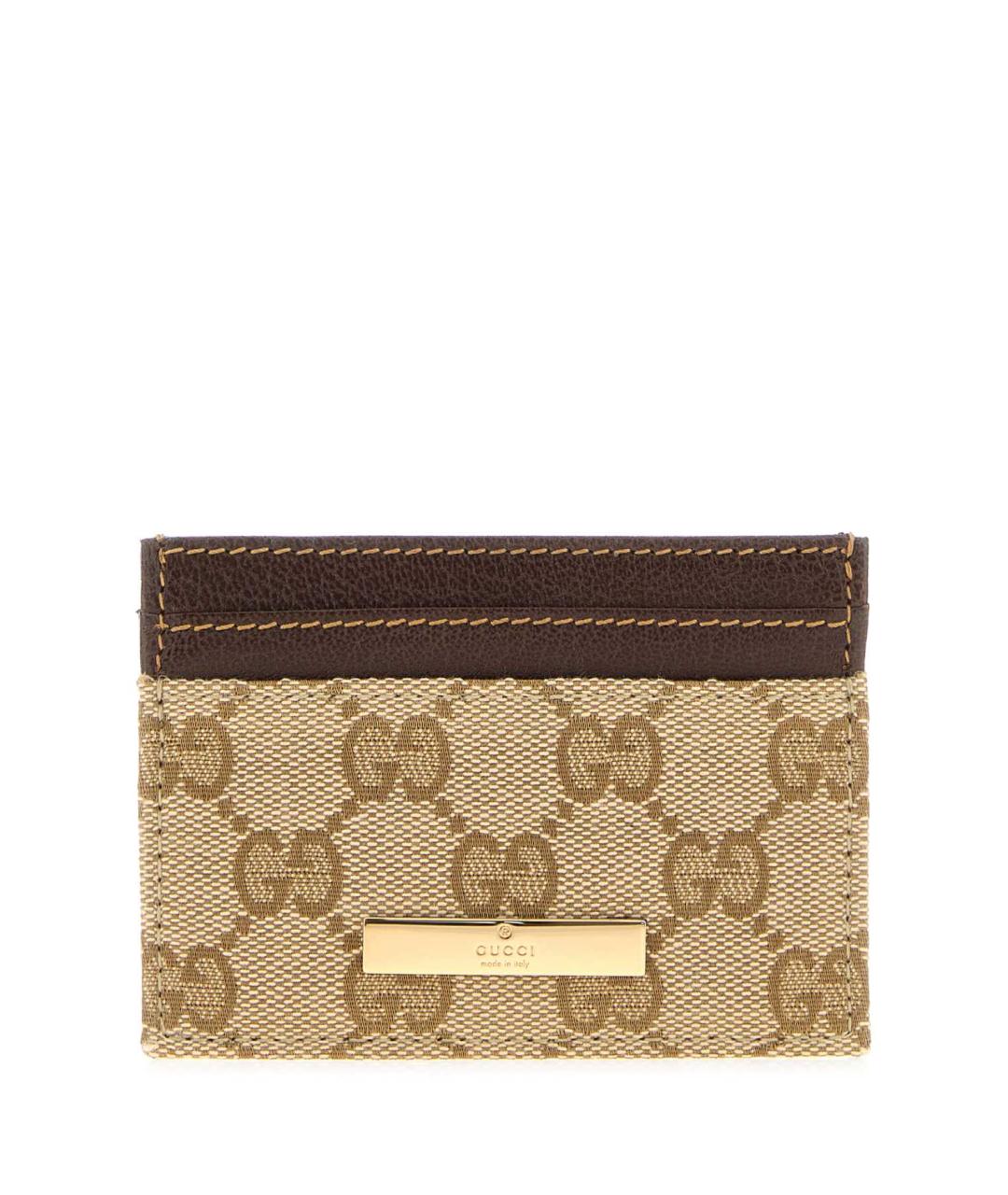 GUCCI Бежевый кардхолдер, фото 1