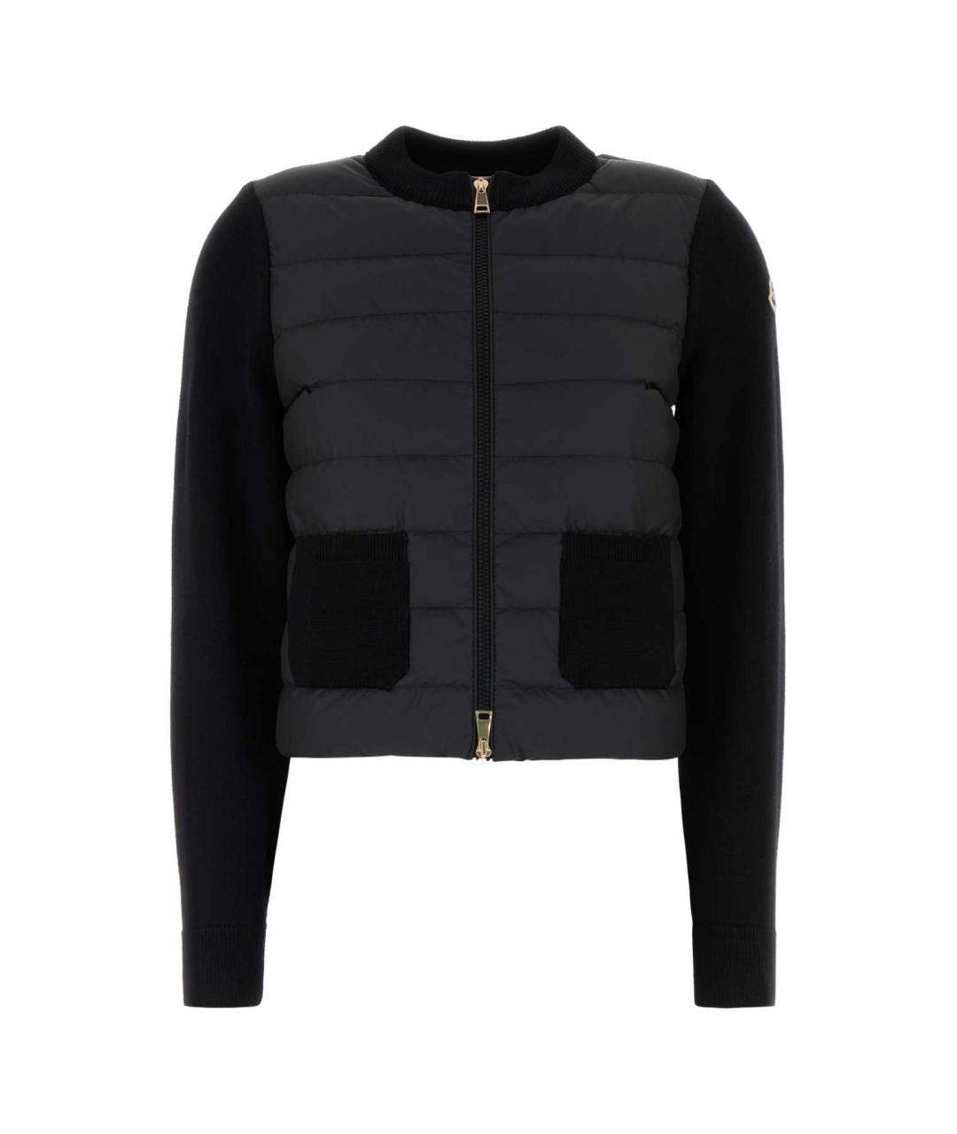 MONCLER Черный кардиган, фото 1