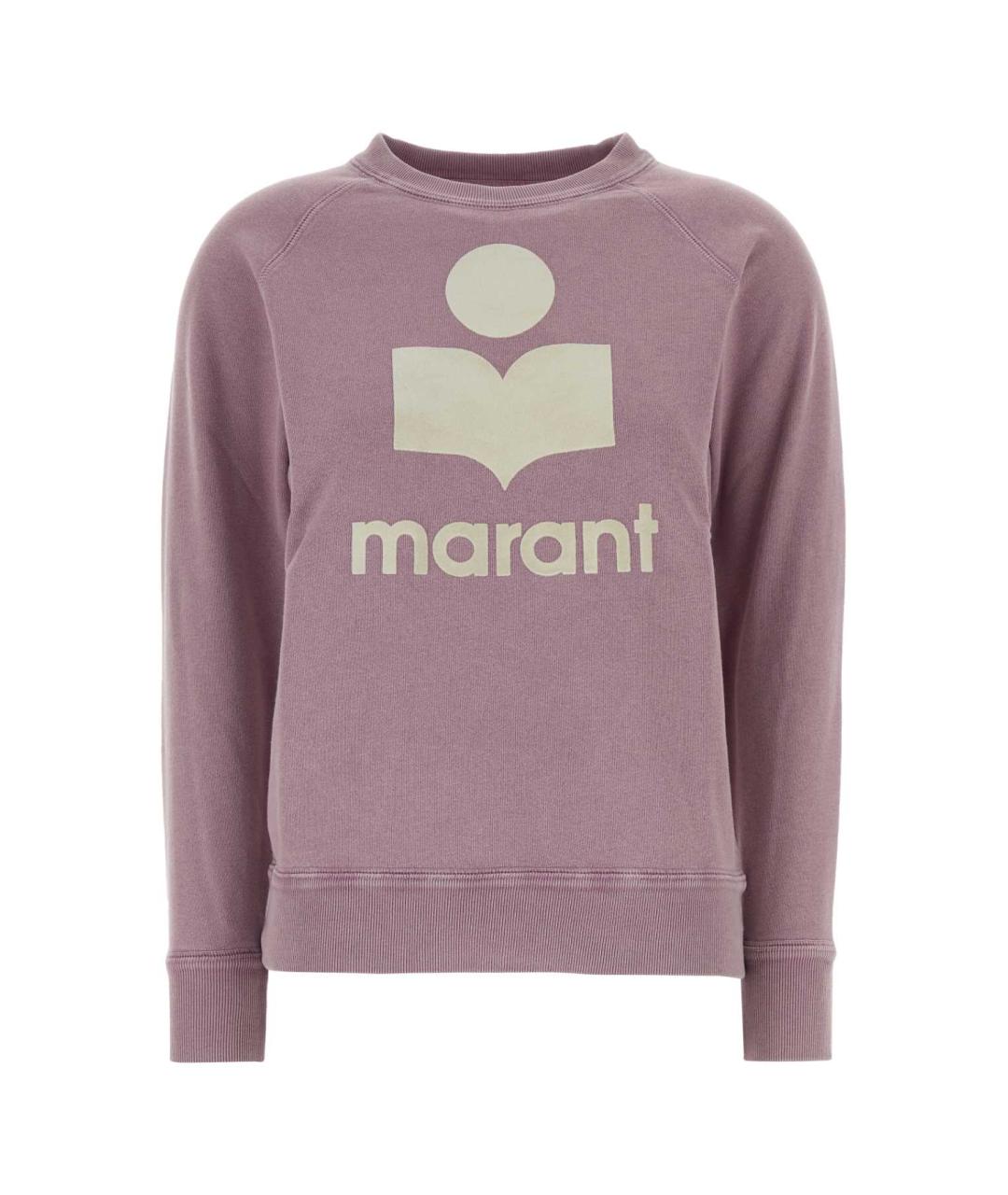 ISABEL MARANT Фиолетовый хлопковый джемпер / свитер, фото 1