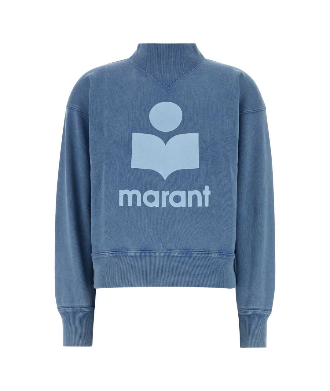 ISABEL MARANT Голубой хлопковый джемпер / свитер, фото 1