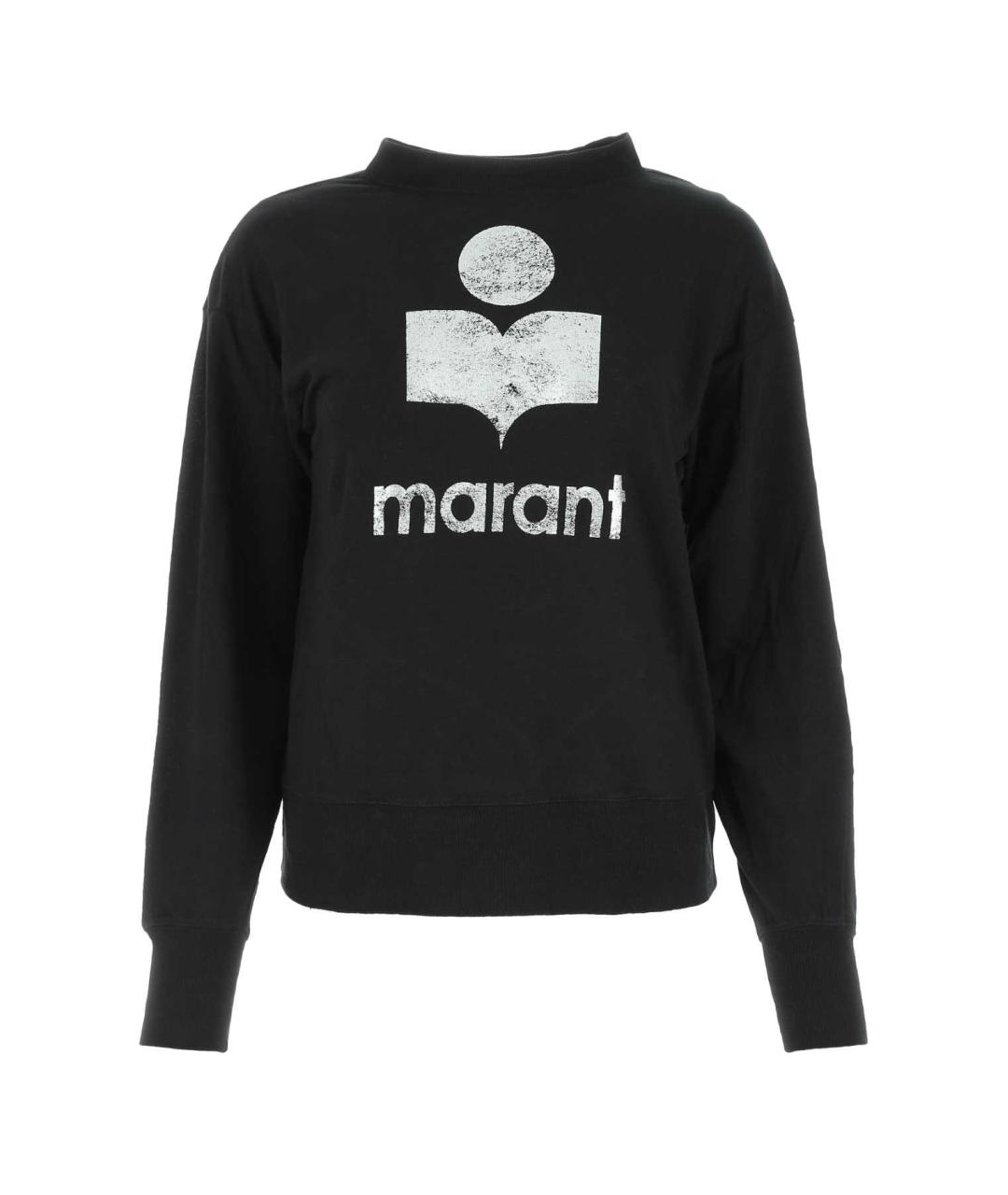 ISABEL MARANT Черный льняной джемпер / свитер, фото 1