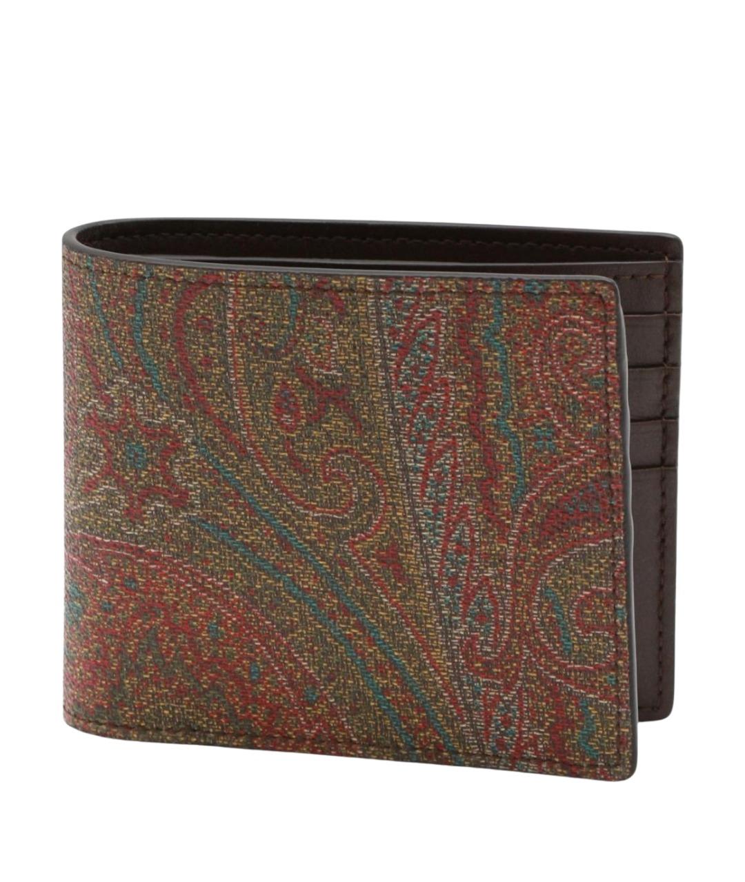 ETRO Коричневый кошелек, фото 1