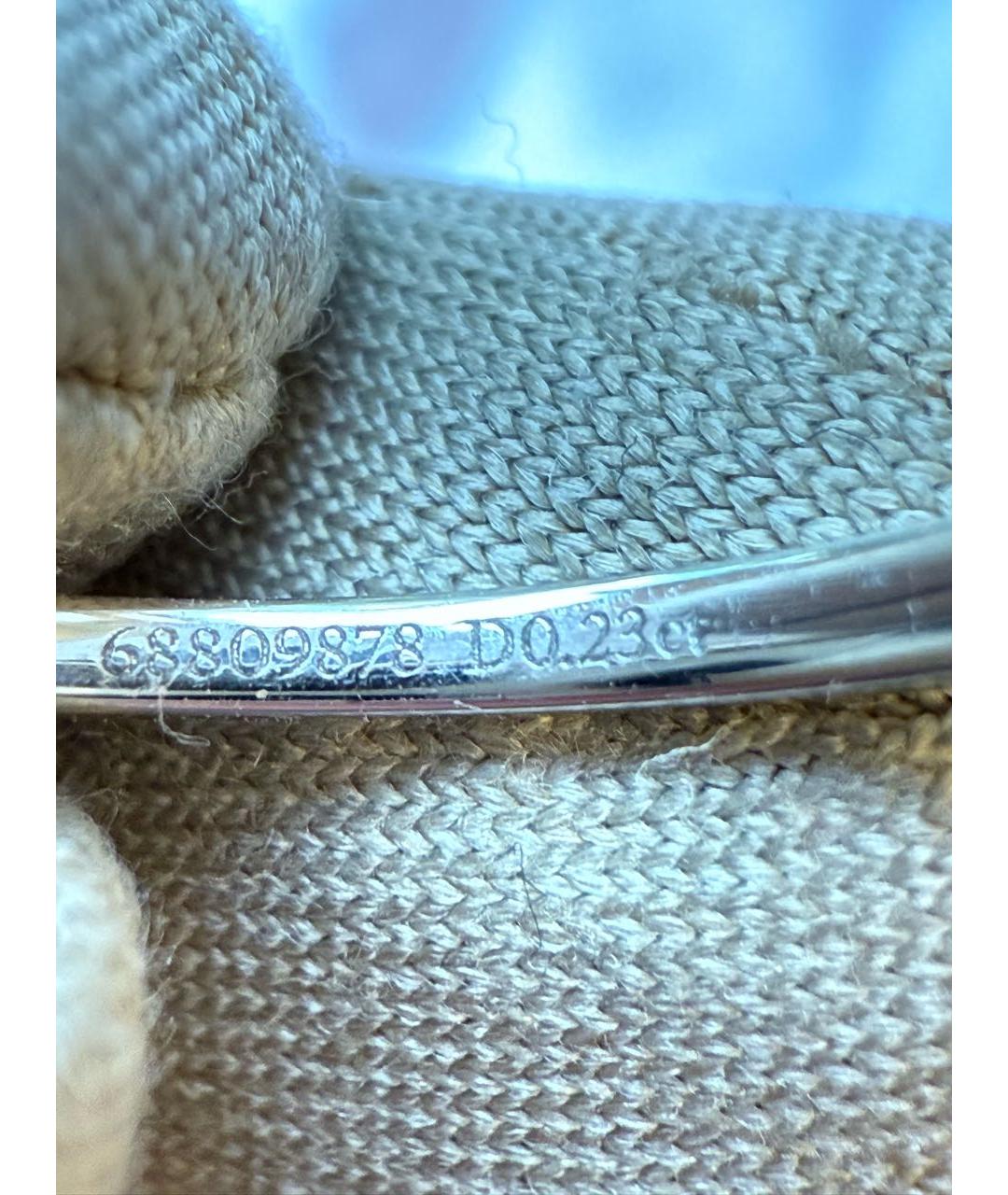 TIFFANY&CO Серебряное платиновое кольцо, фото 4