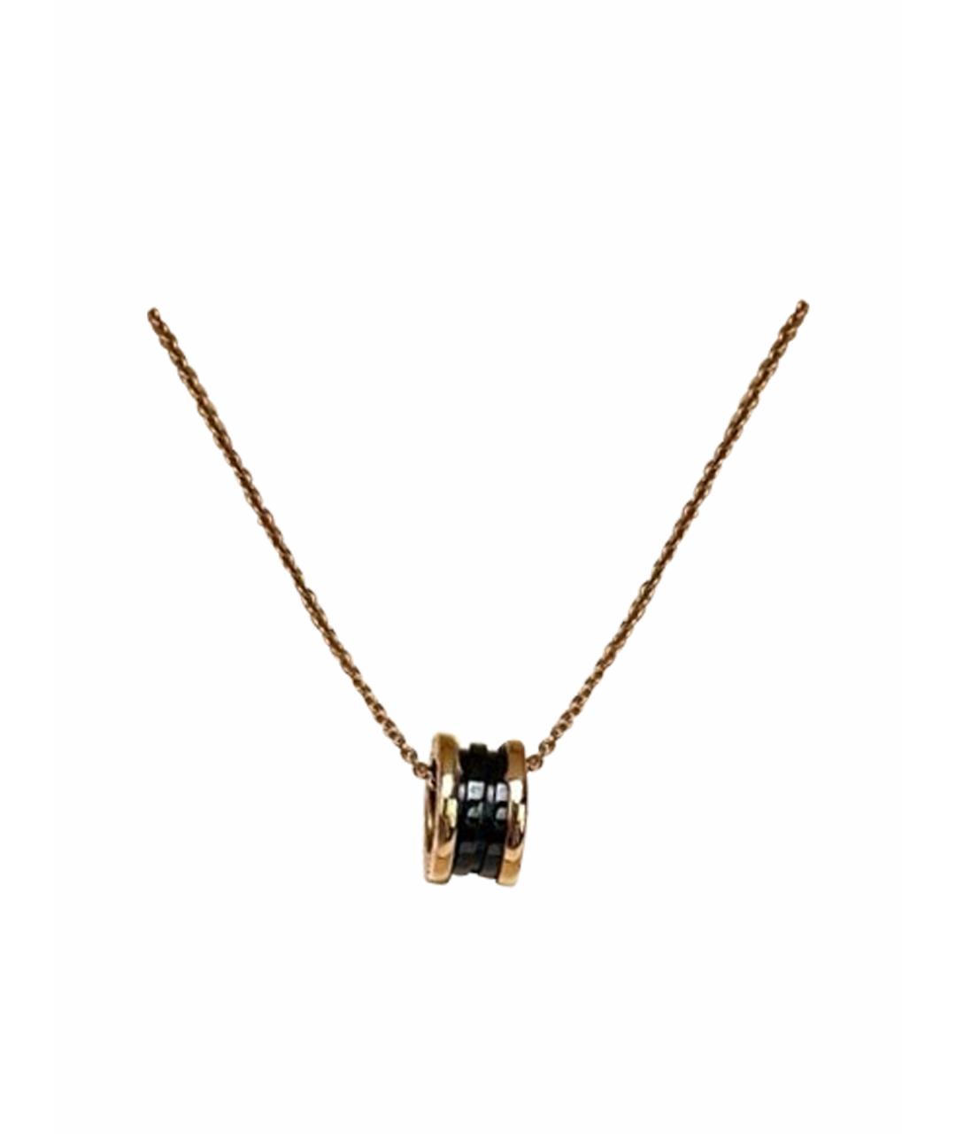 BVLGARI Золотое колье из розового золота, фото 1