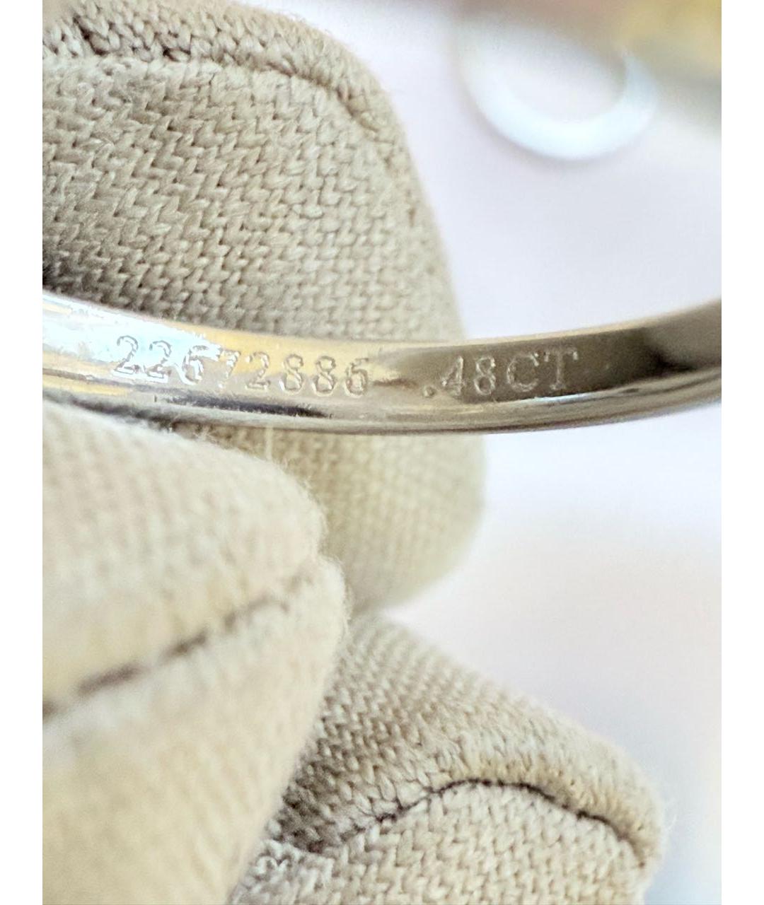 TIFFANY&CO Оранжевое платиновое кольцо, фото 3