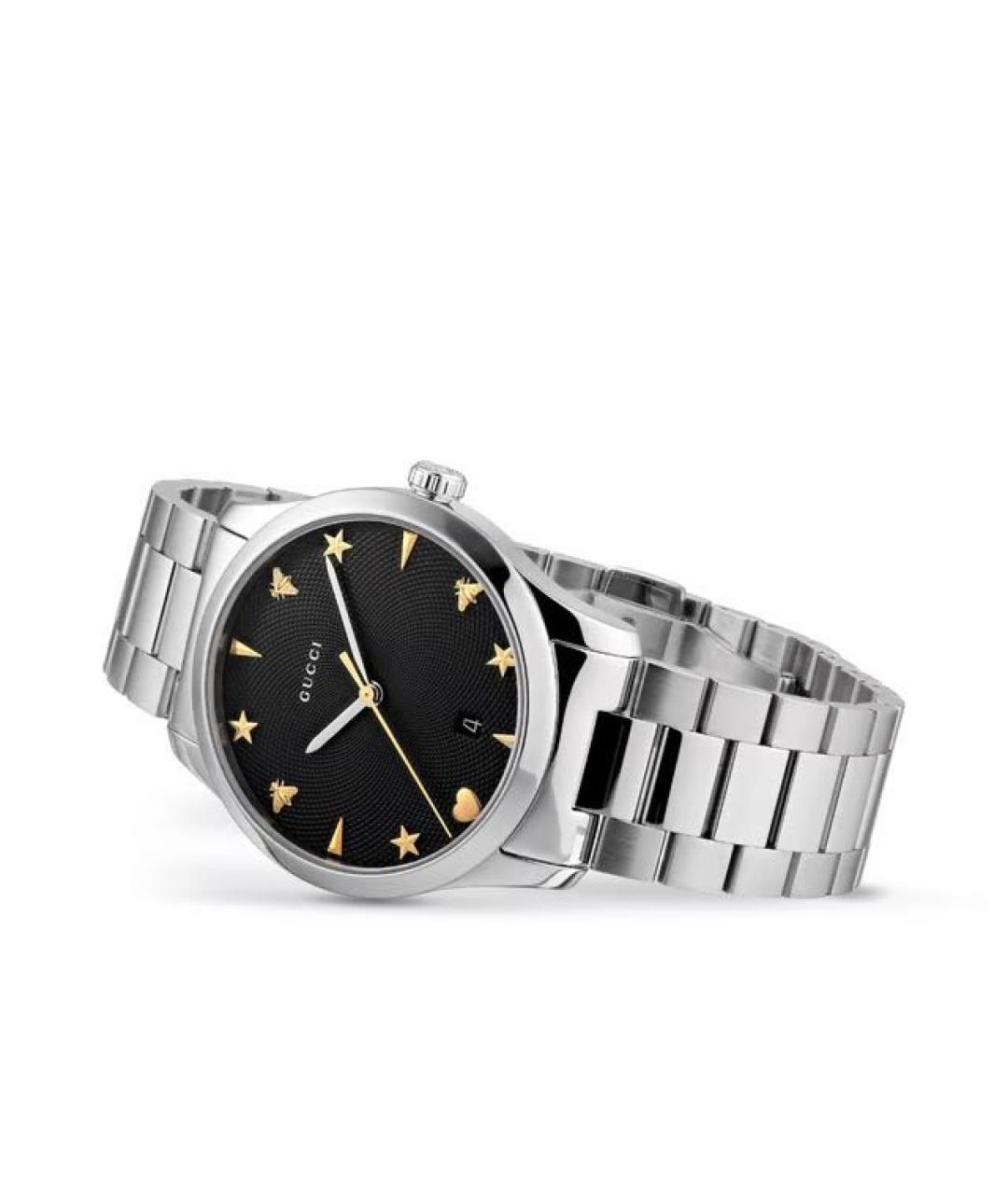 GUCCI Серебряные часы, фото 3