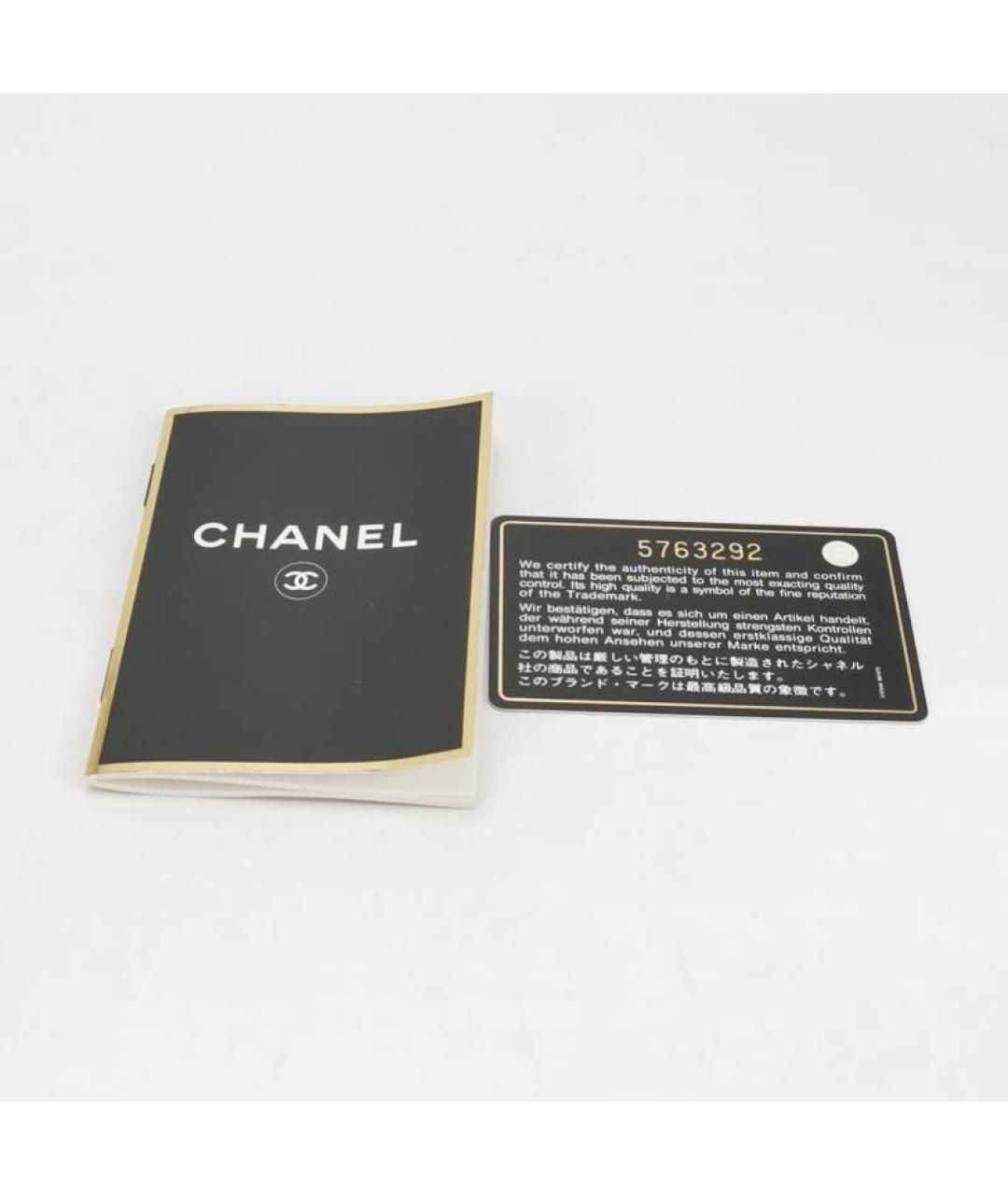 CHANEL Черная кожаная сумка через плечо, фото 6