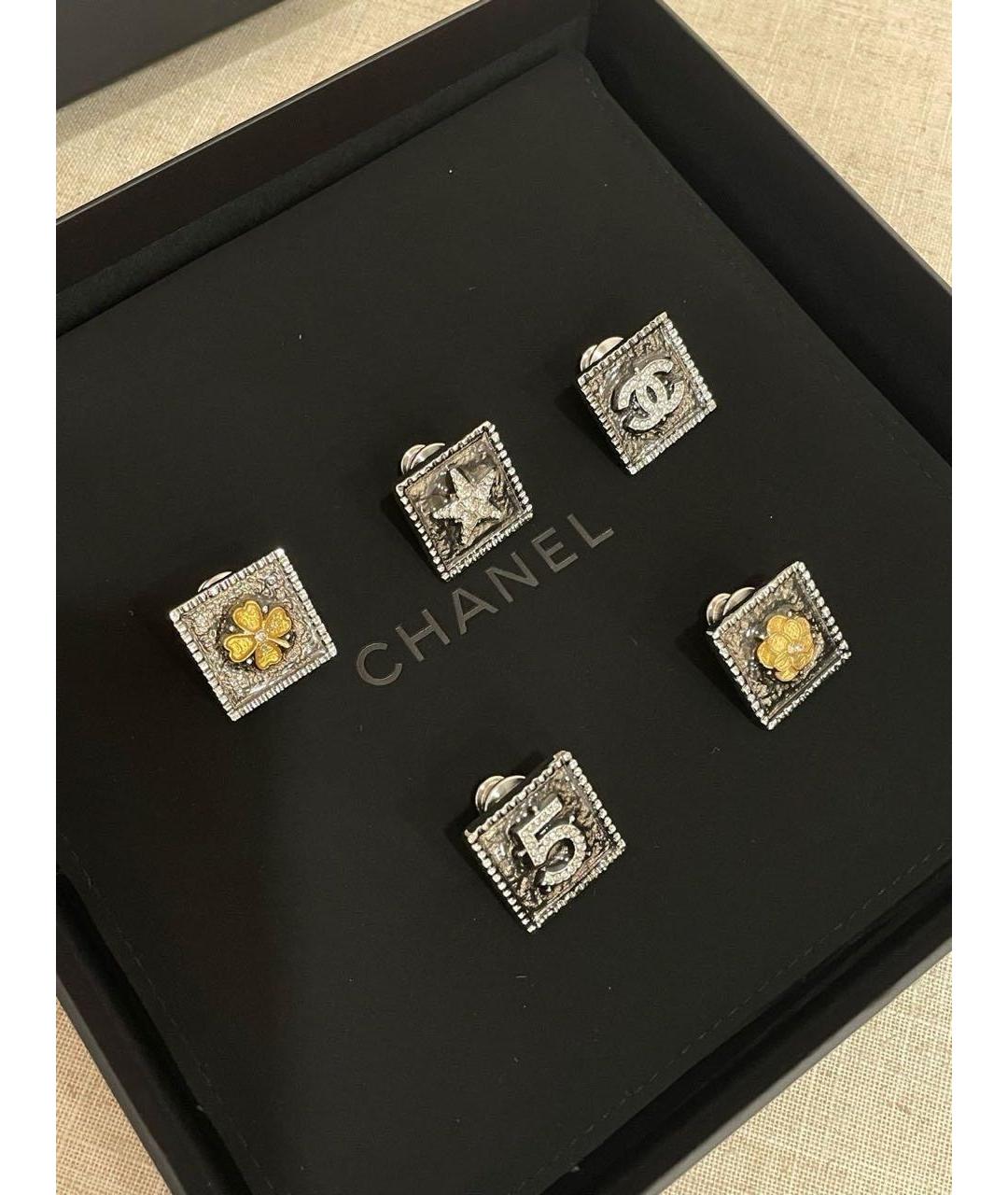 CHANEL Серебряная булавка / брошь, фото 3