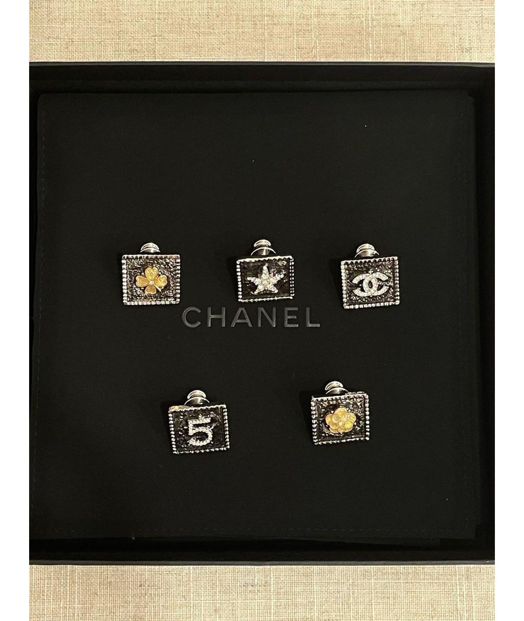 CHANEL Серебряная булавка / брошь, фото 4
