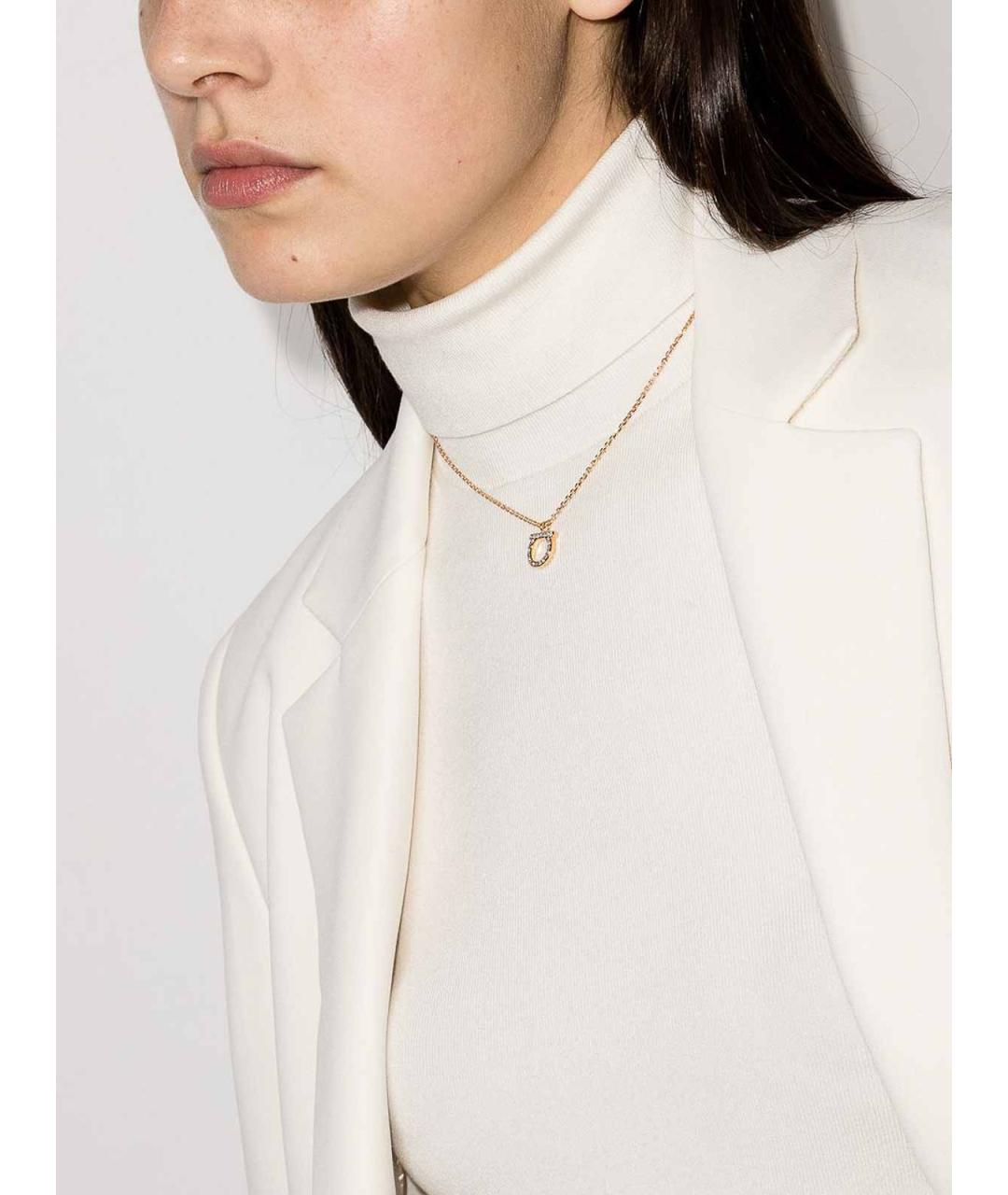 FERRAGAMO Золотое колье из желтого золота, фото 2