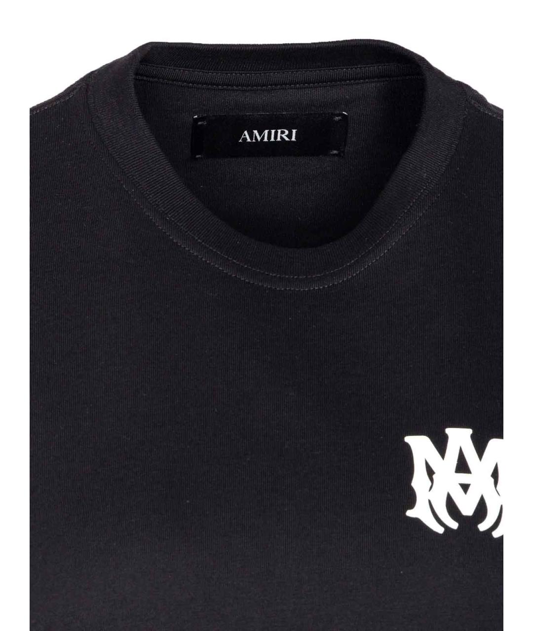 AMIRI Черная футболка, фото 4