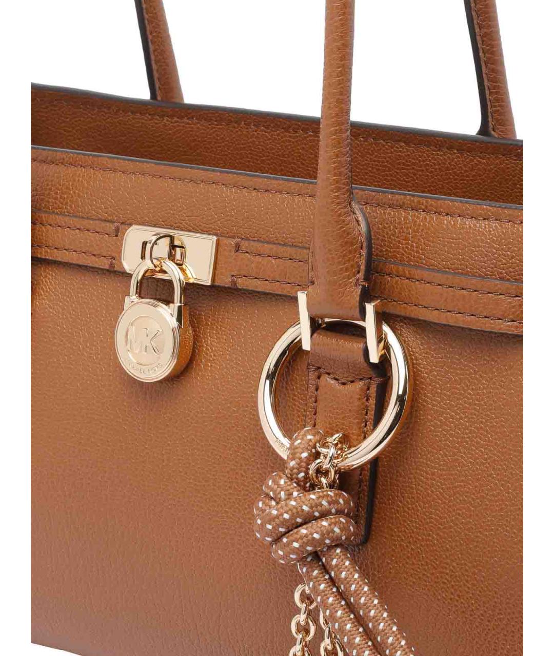 MICHAEL MICHAEL KORS Коричневая сумка через плечо, фото 4