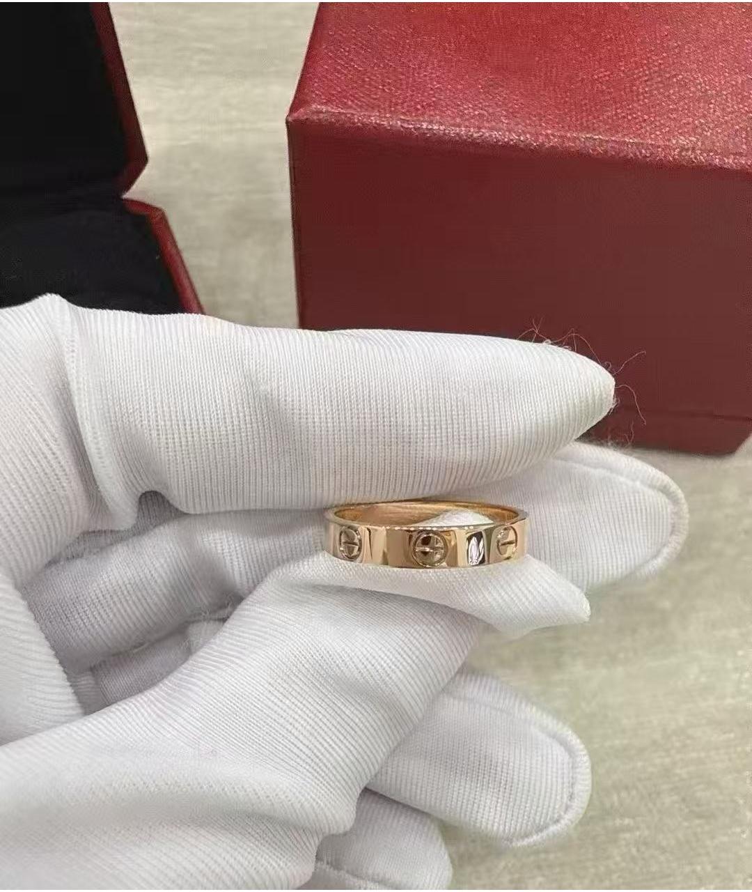 CARTIER Золотое кольцо из розового золота, фото 4