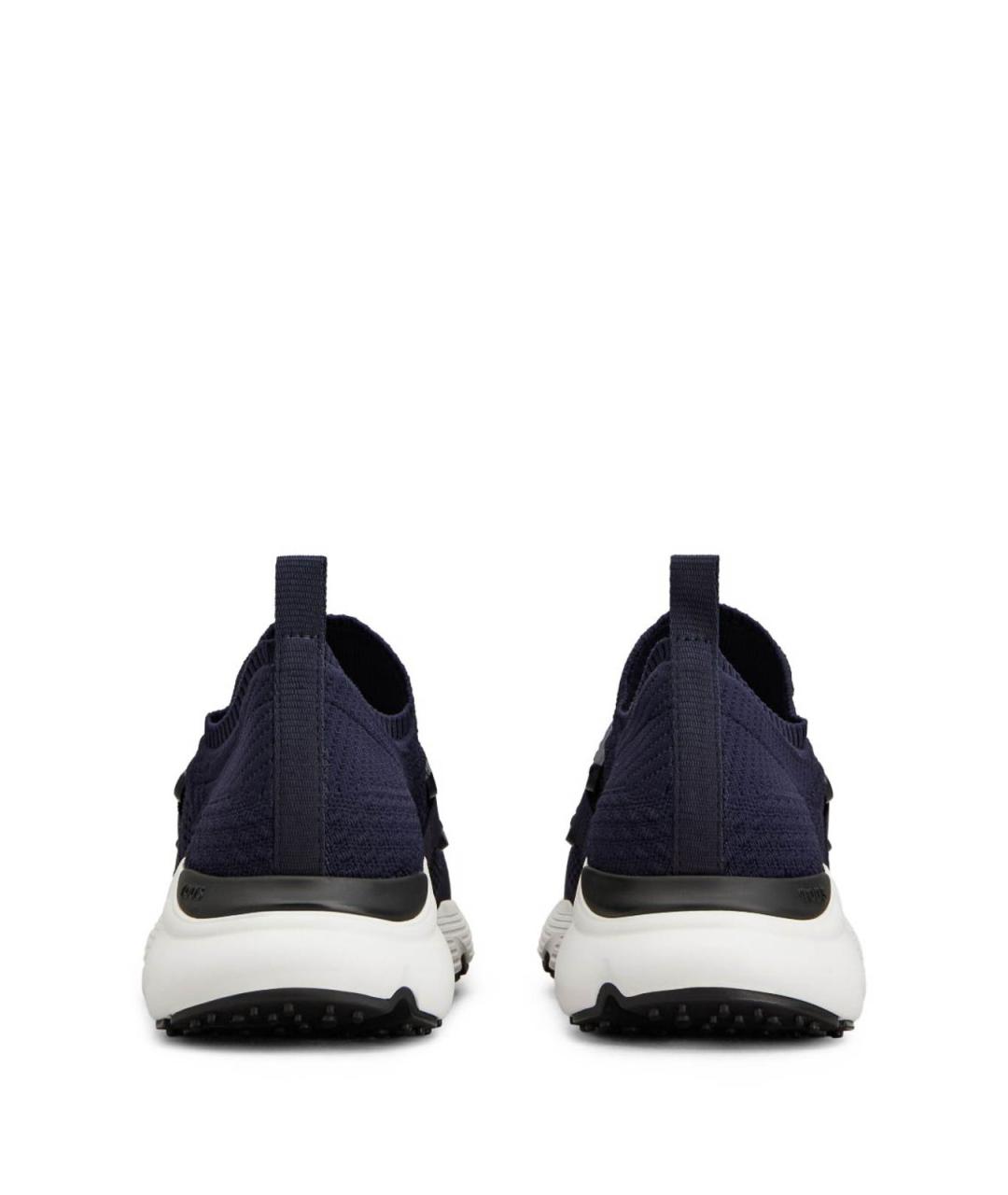 TOD'S Синие синтетические кроссовки, фото 5