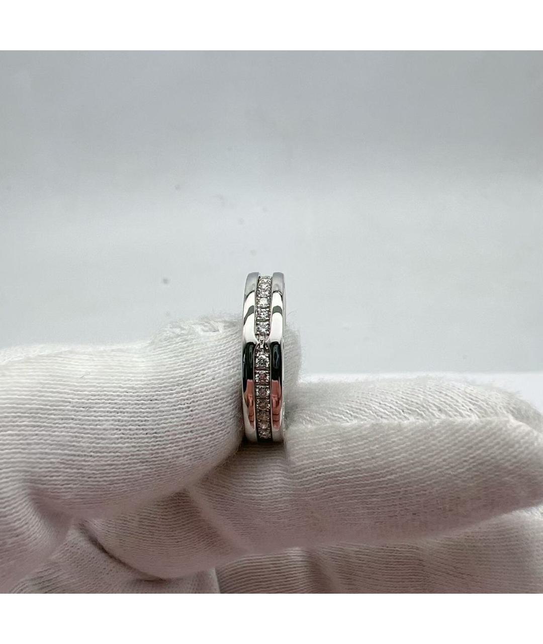 BVLGARI Серебряное кольцо из белого золота, фото 4