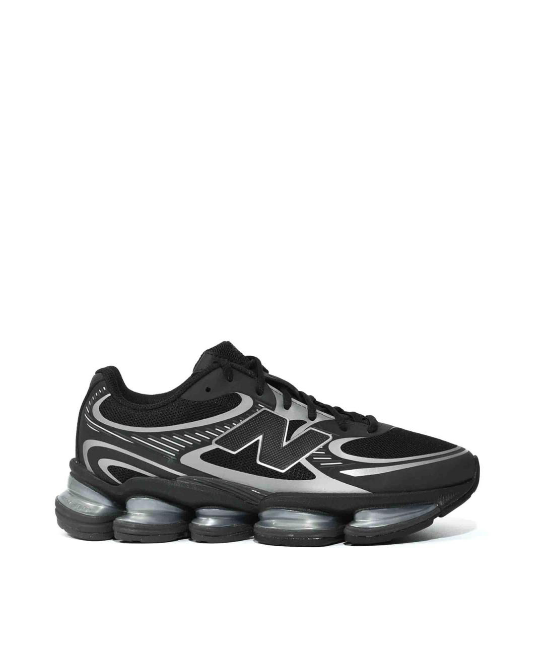 NEW BALANCE Черные текстильные низкие кроссовки / кеды, фото 1