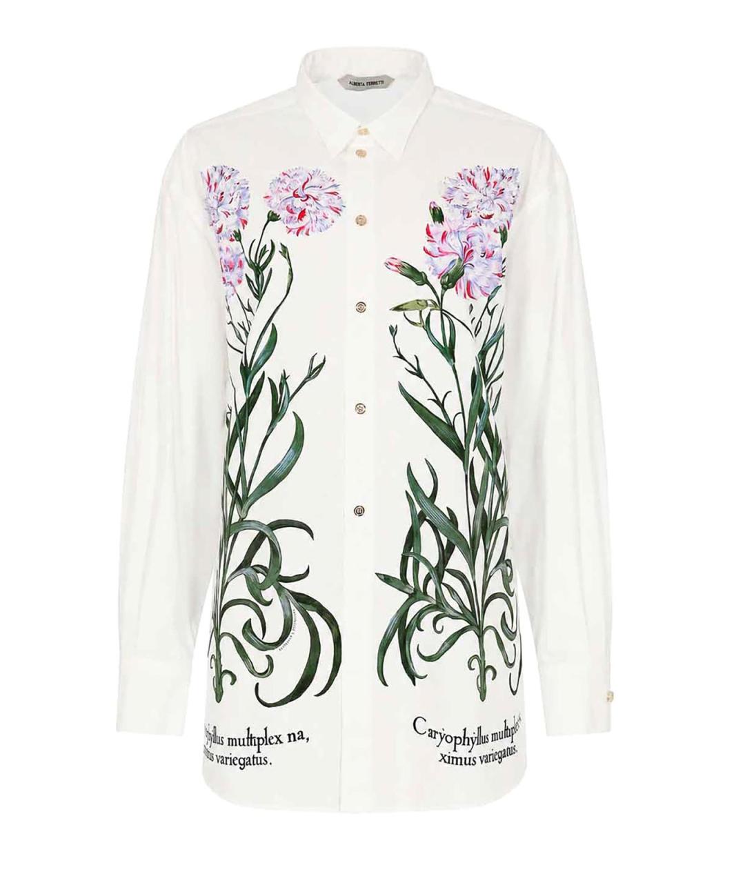 ALBERTA FERRETTI Мульти хлопковая рубашка, фото 1