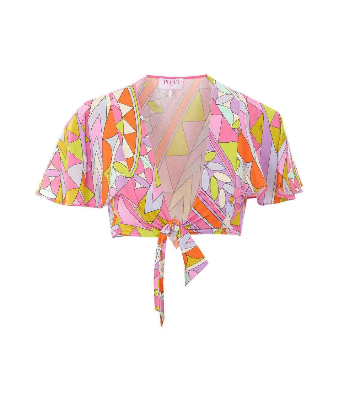 EMILIO PUCCI Мульти вискозная майка, фото 1