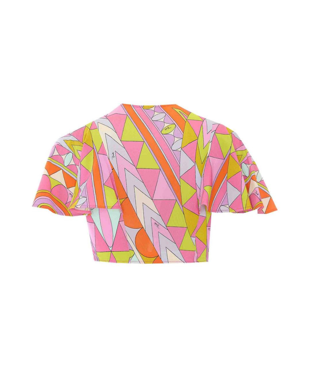 EMILIO PUCCI Мульти вискозная майка, фото 2
