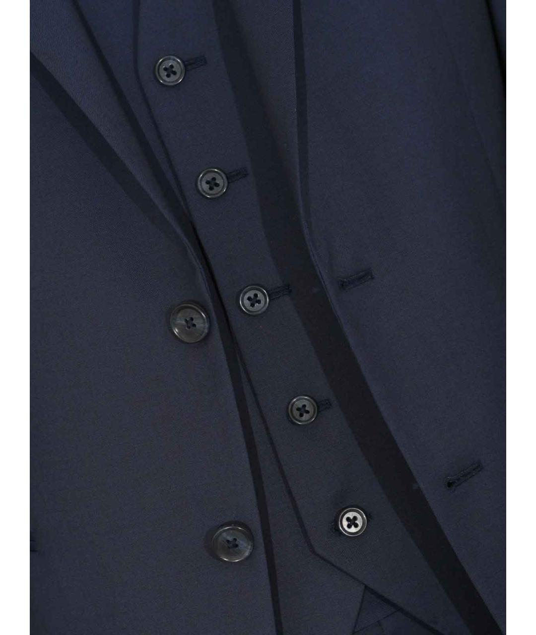 CORNELIANI Темно-синий костюм-тройка, фото 3