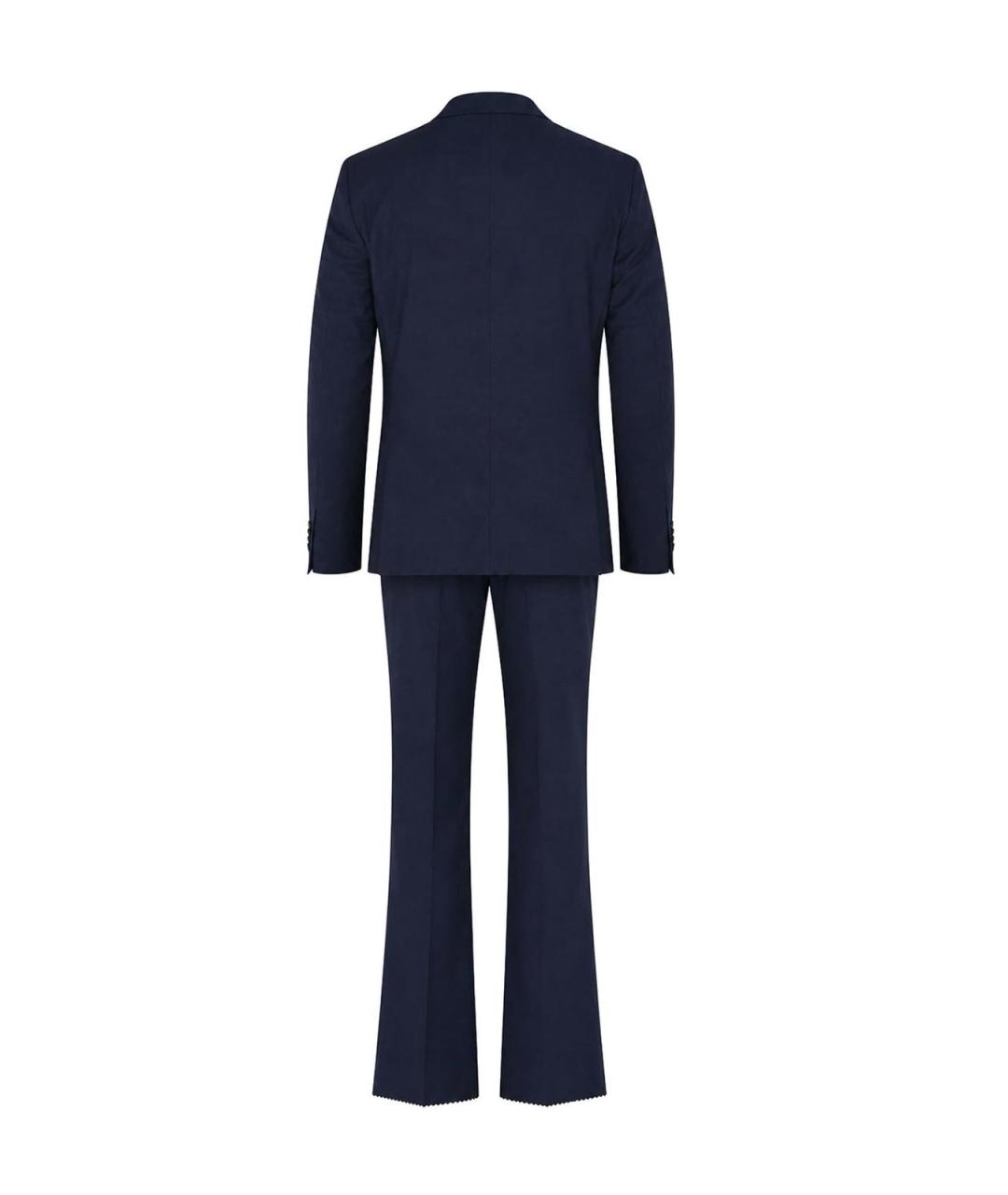 CORNELIANI Темно-синий костюм-тройка, фото 2