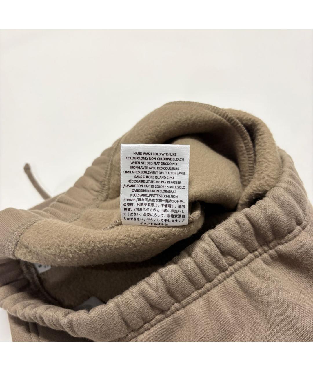 FEAR OF GOD ESSENTIALS Коричневые хлопковые шорты, фото 7