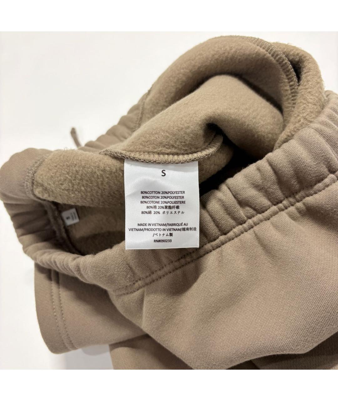 FEAR OF GOD ESSENTIALS Коричневые хлопковые шорты, фото 6