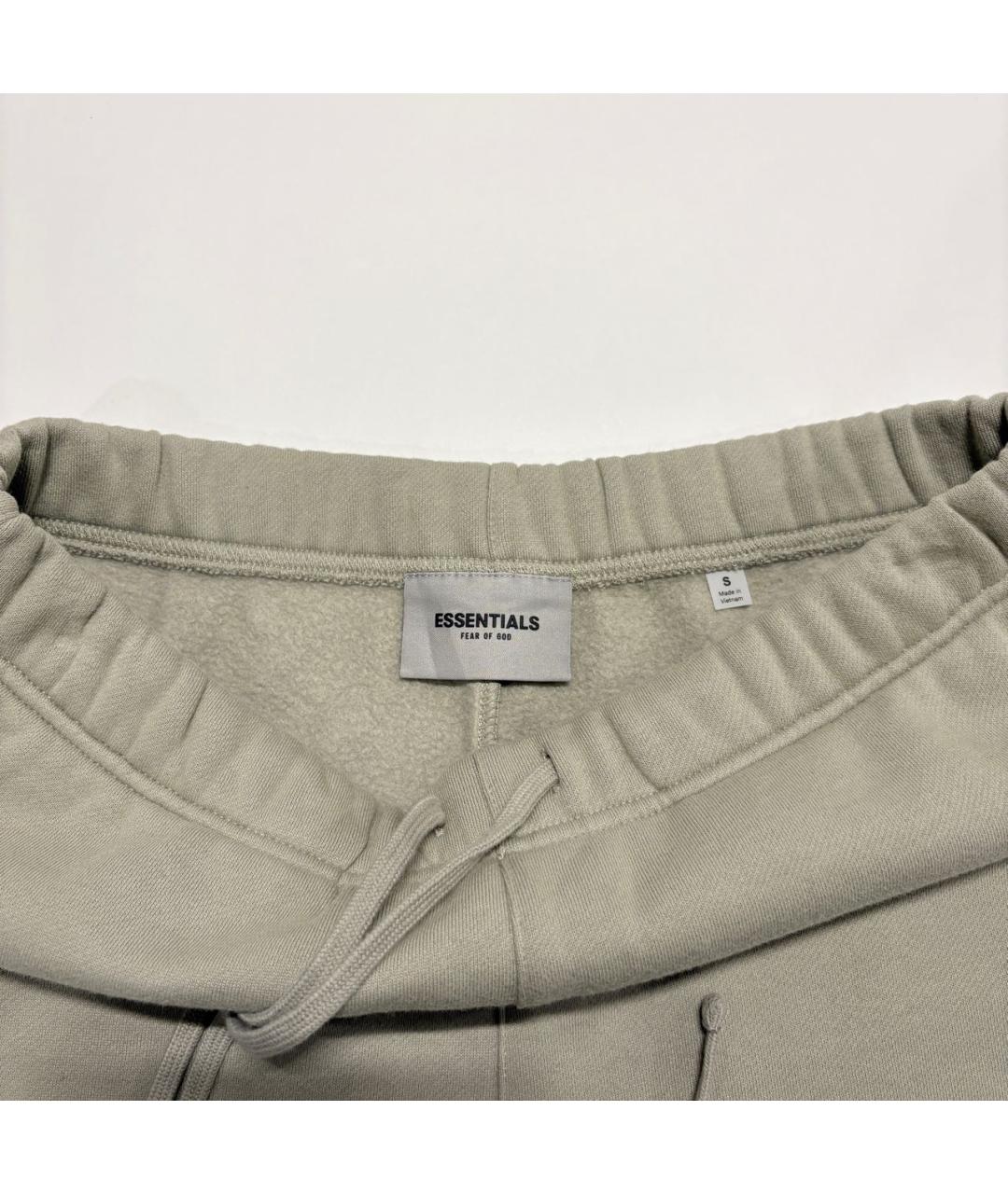 FEAR OF GOD ESSENTIALS Хаки хлопковые шорты, фото 5