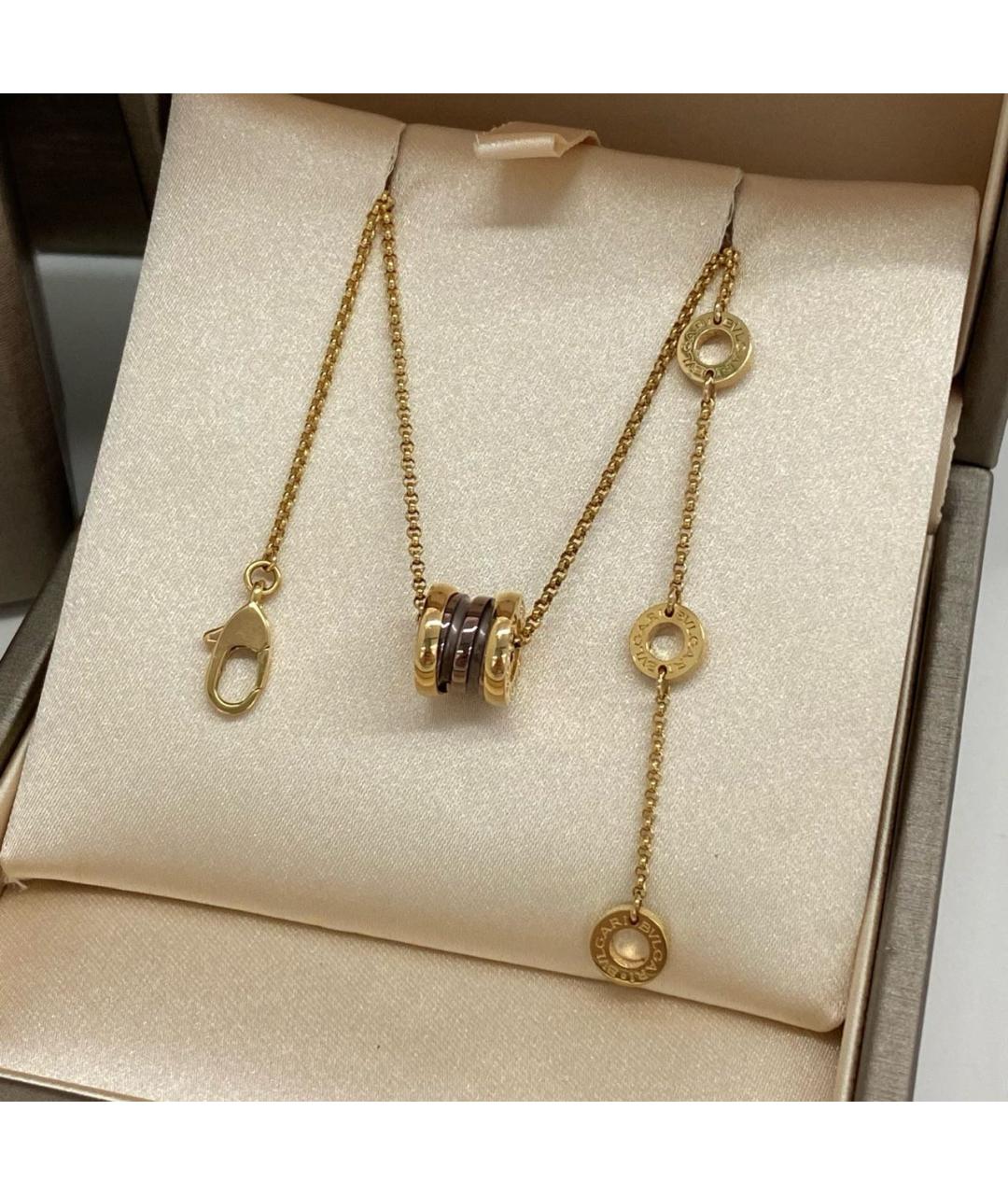 BVLGARI Золотое колье из розового золота, фото 2