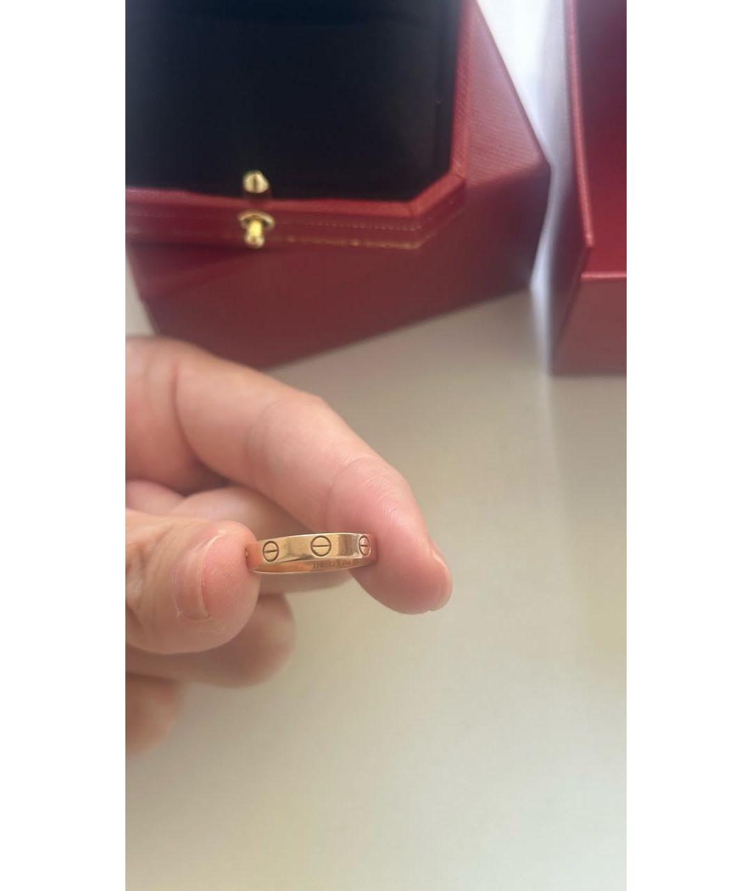 CARTIER Розовое кольцо из розового золота, фото 4