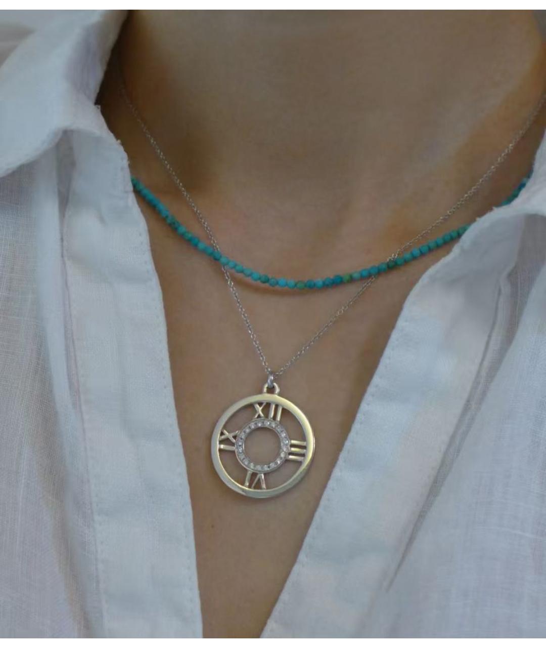 TIFFANY&CO Серебряная подвеска из белого золота, фото 2