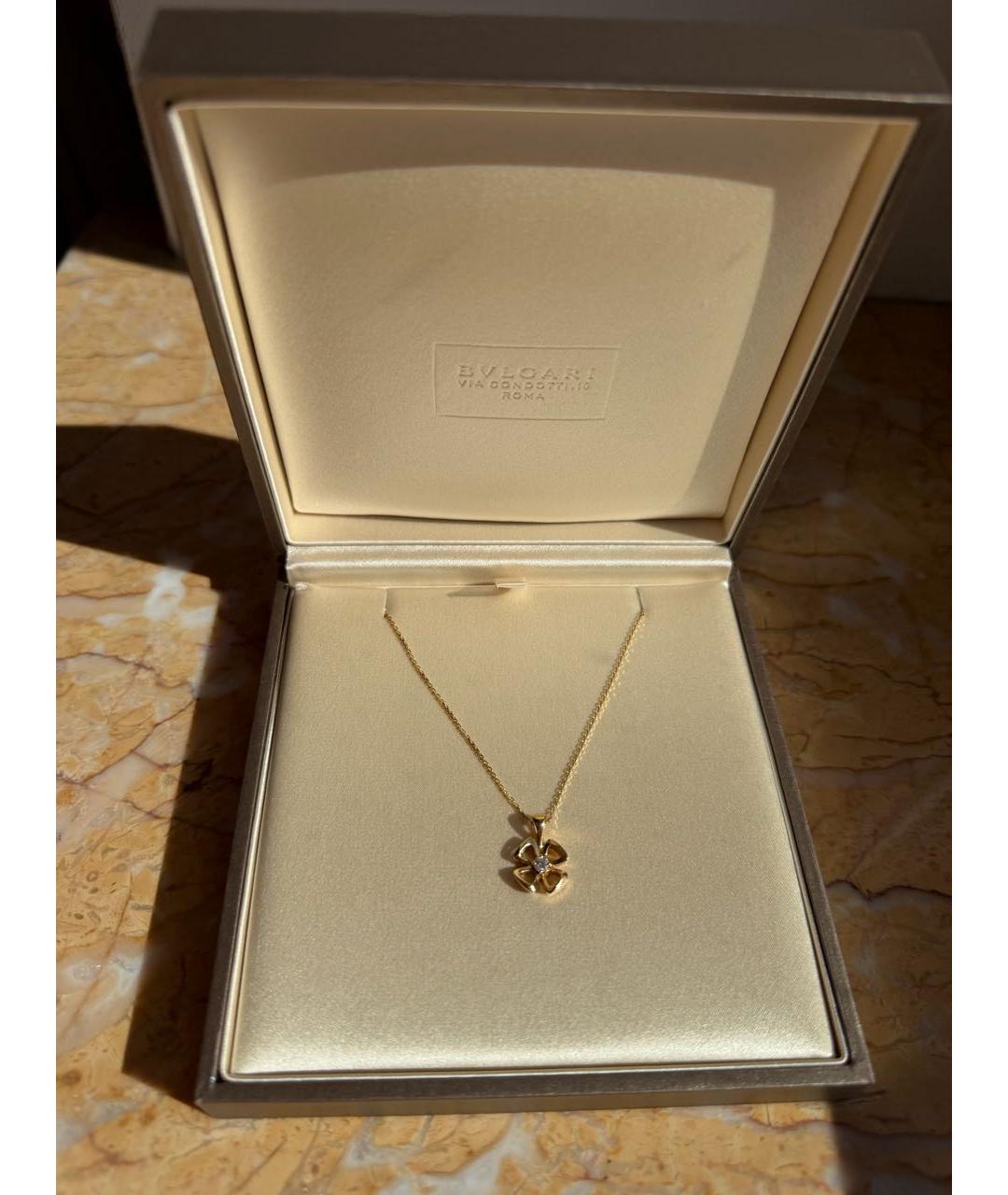BVLGARI Золотое колье из желтого золота, фото 2