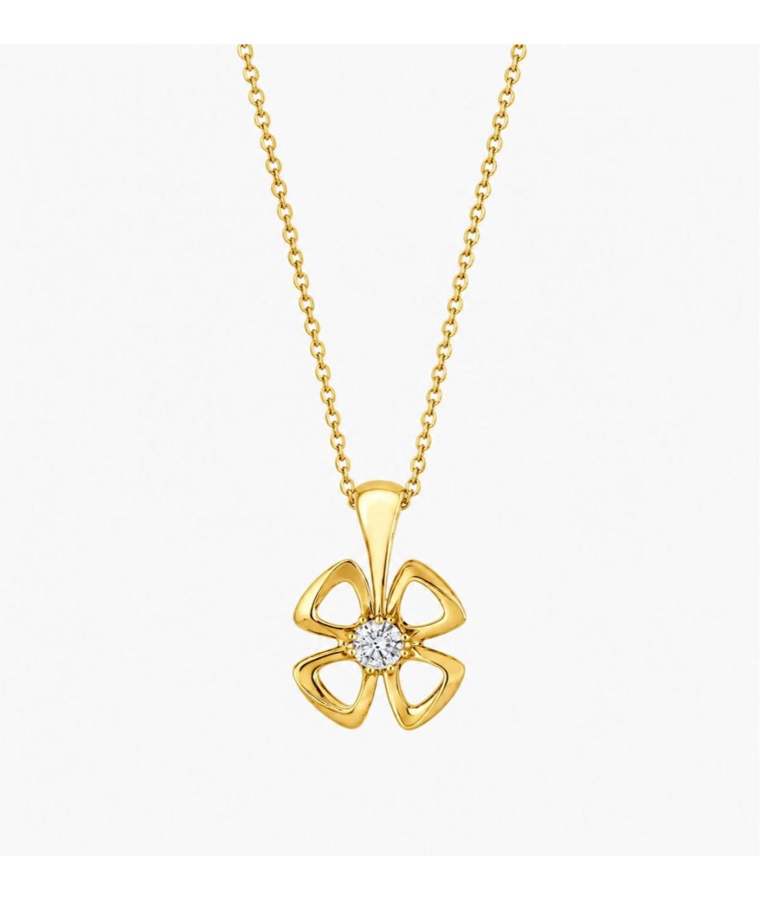 BVLGARI Золотое колье из желтого золота, фото 5