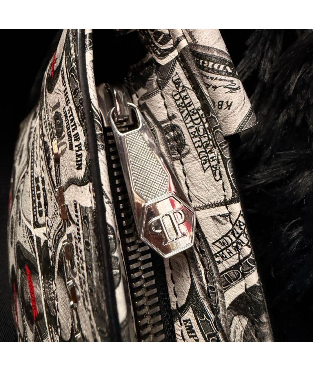 PHILIPP PLEIN Мульти кожаная сумка на плечо, фото 6