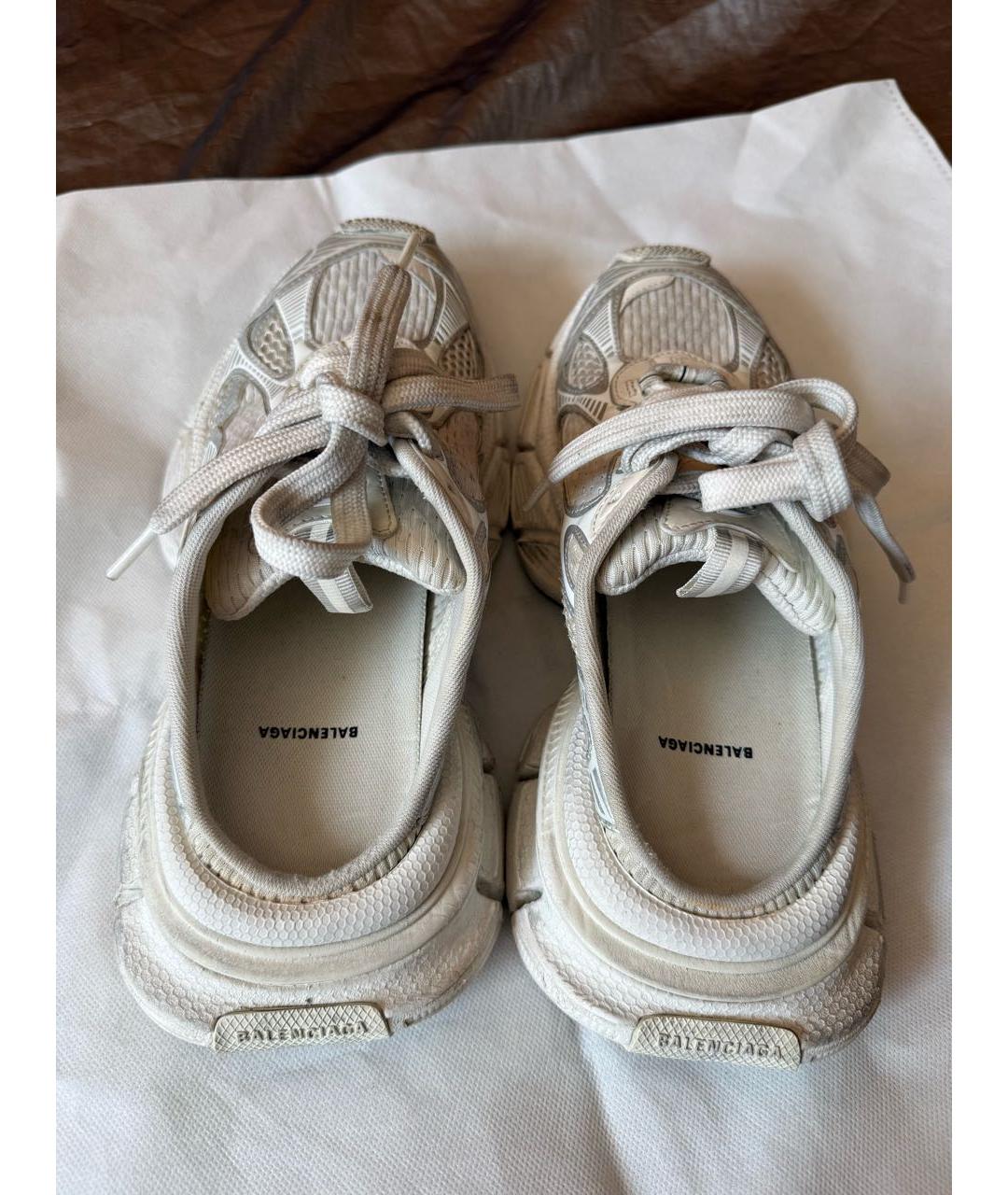 BALENCIAGA Серые текстильные мюли, фото 4