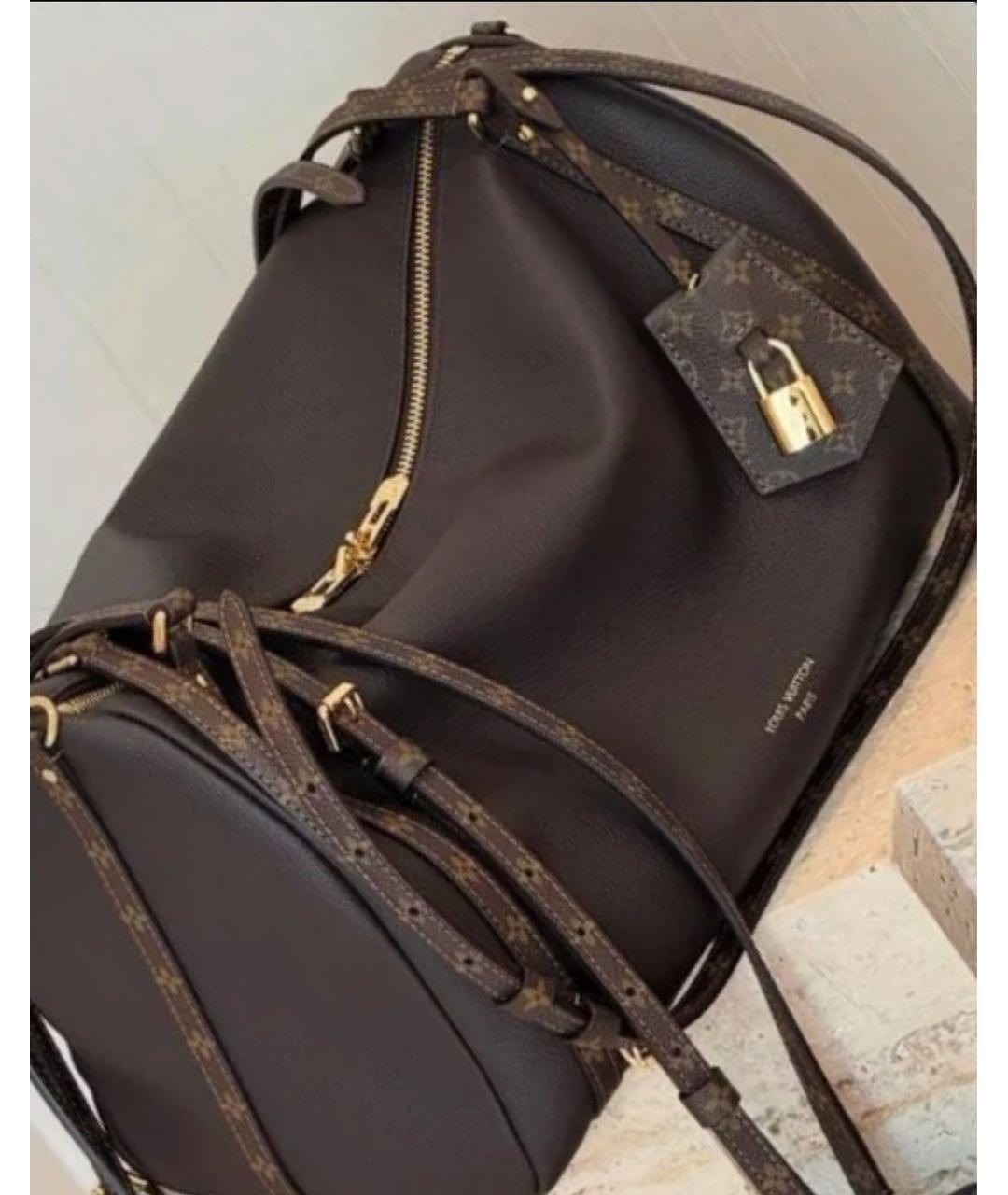 LOUIS VUITTON Коричневая сумка через плечо, фото 4