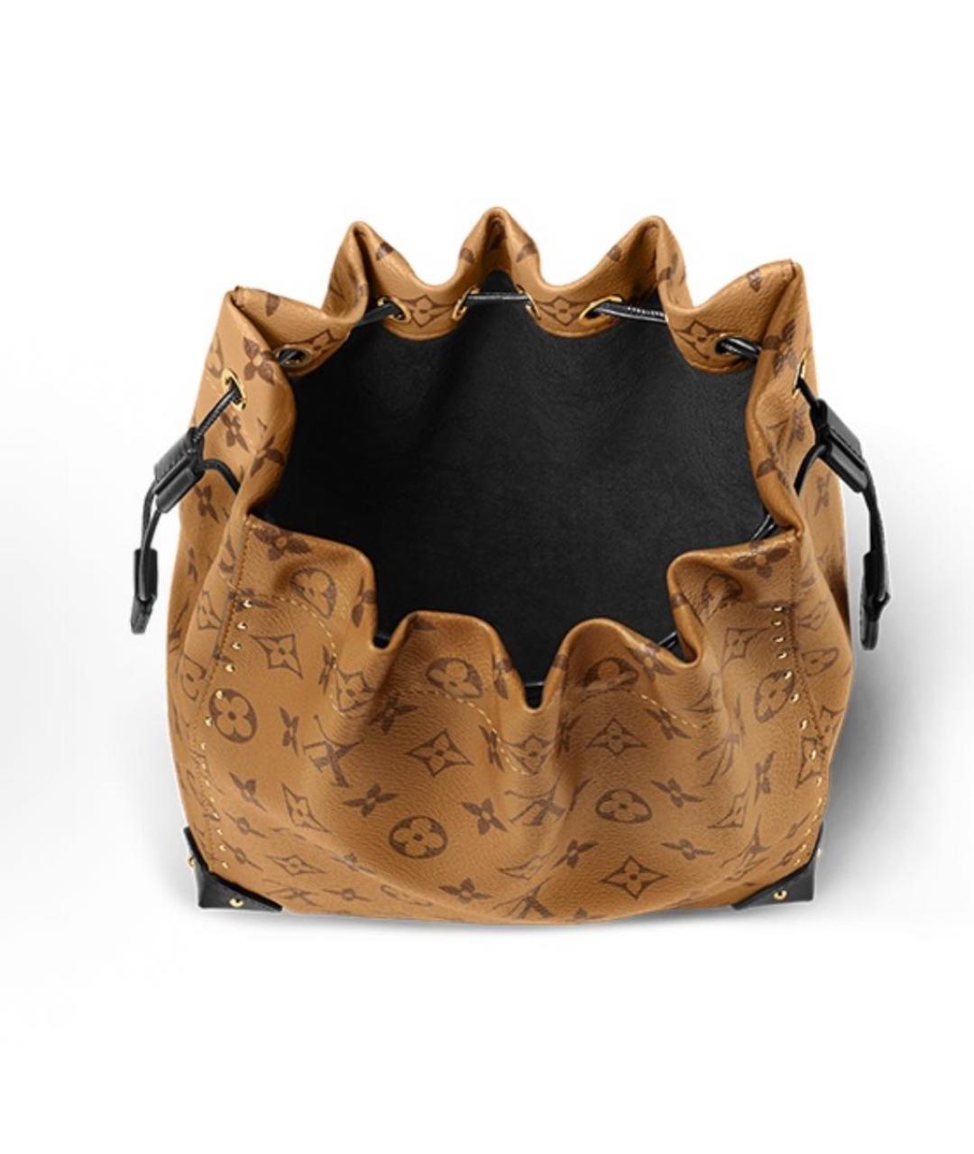 LOUIS VUITTON Коричневая сумка тоут, фото 4