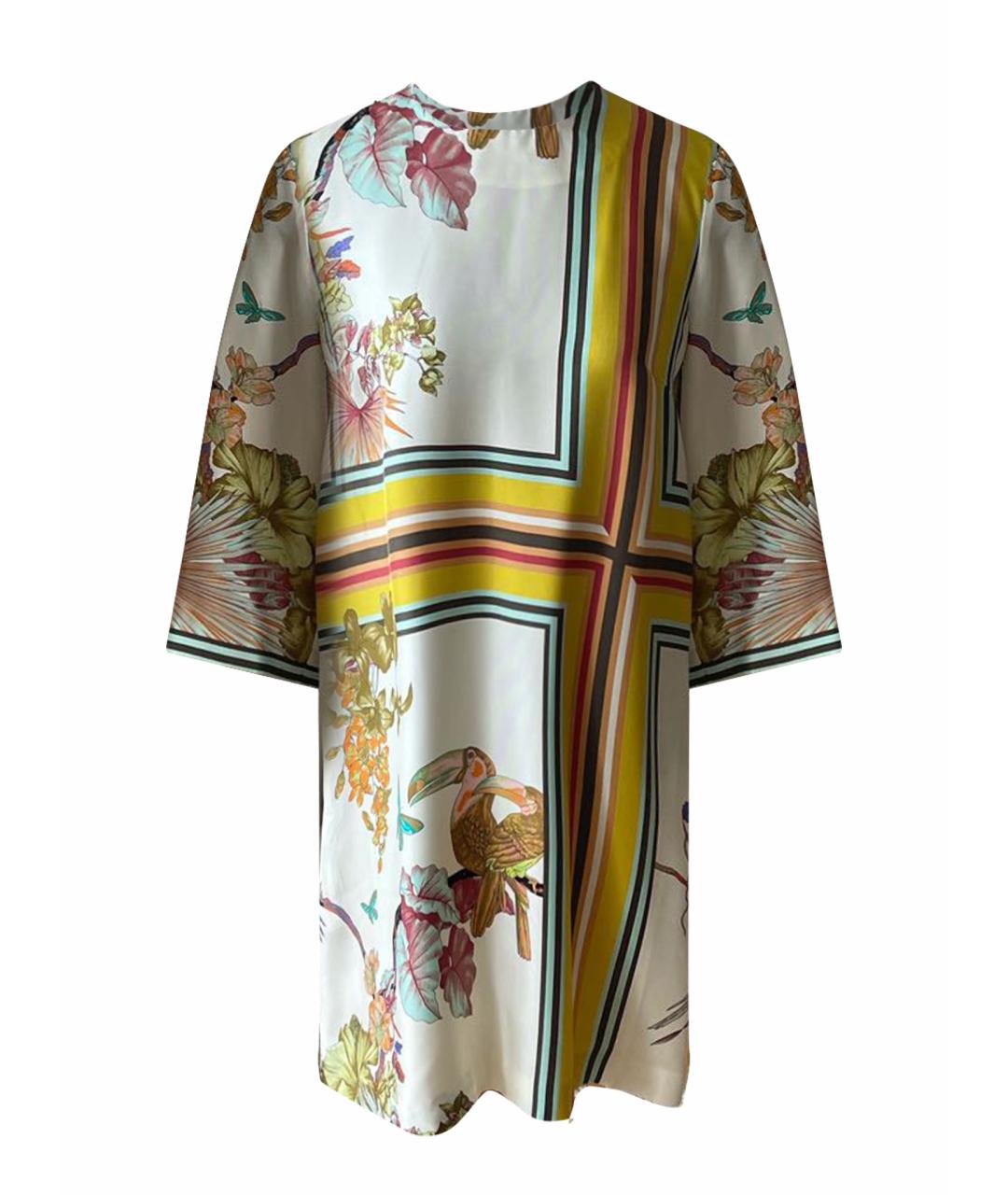 ETRO Мульти шелковое повседневное платье, фото 1