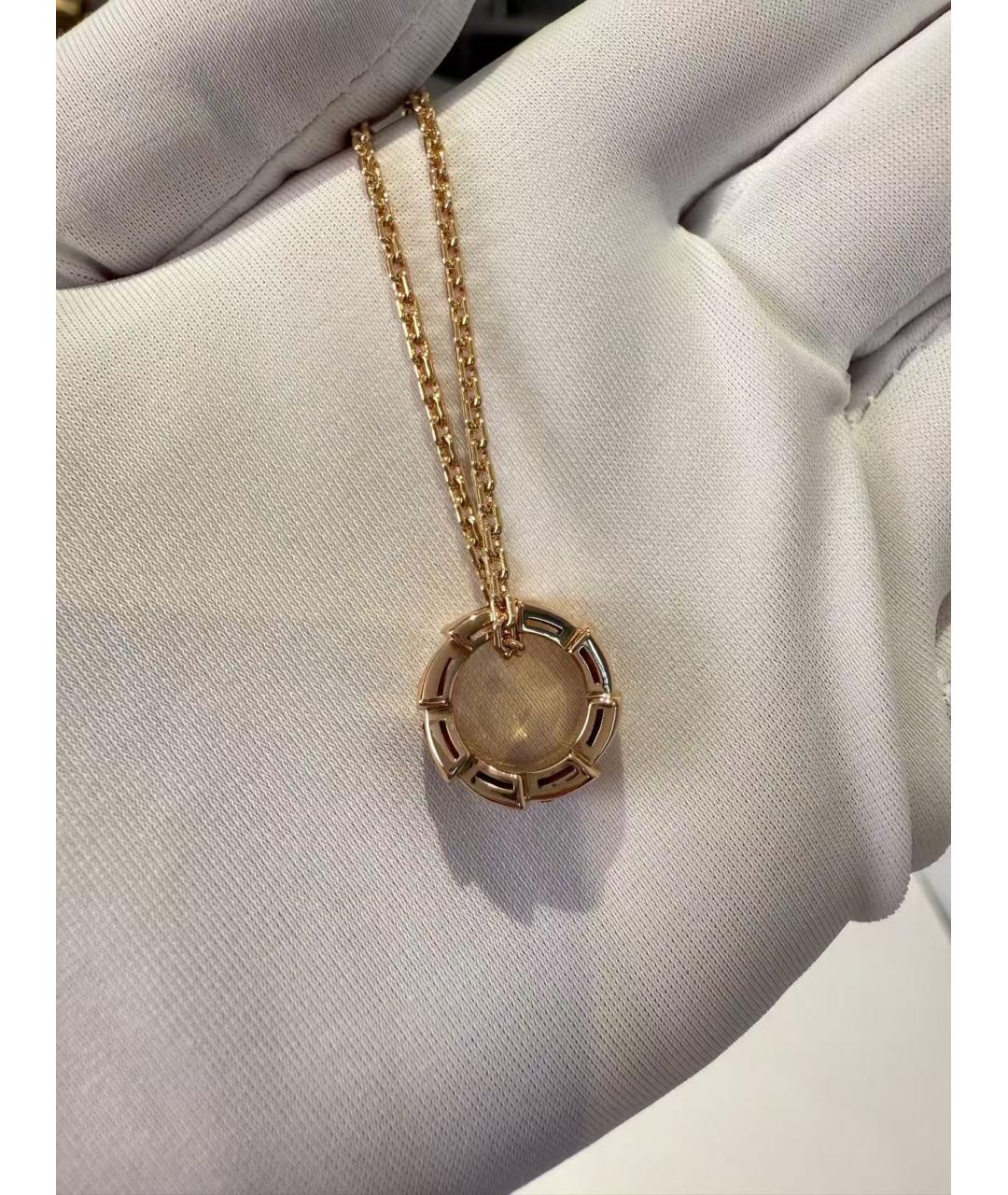 BVLGARI Золотое колье из розового золота, фото 4