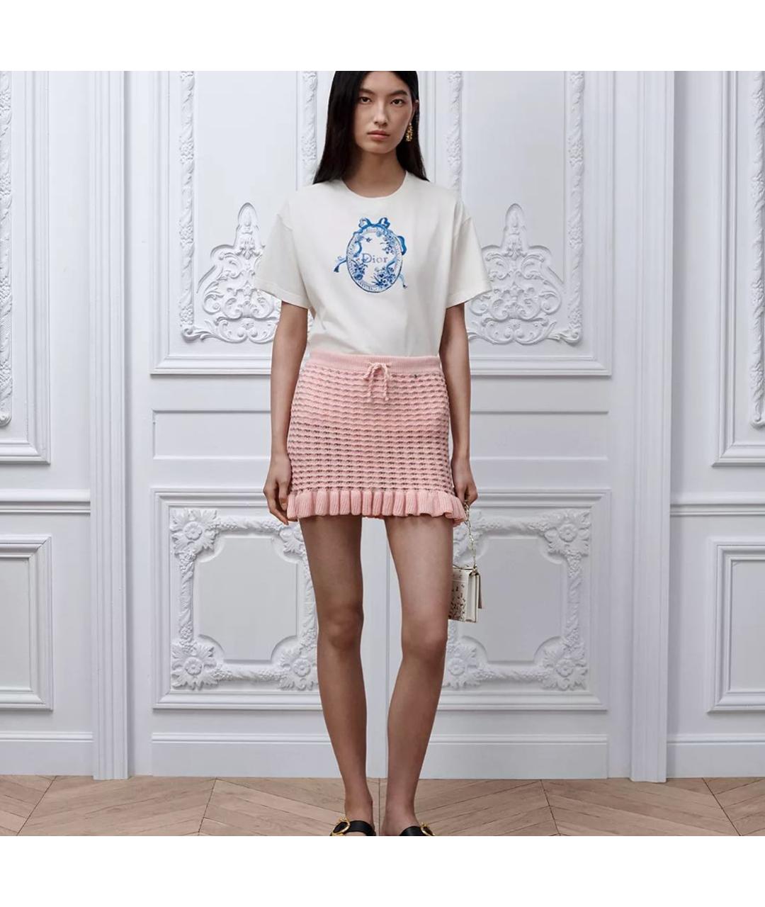 CHRISTIAN DIOR Белая футболка, фото 3