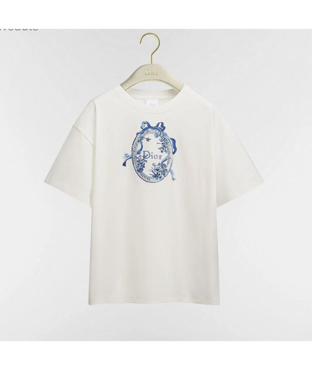 CHRISTIAN DIOR Белая футболка, фото 4