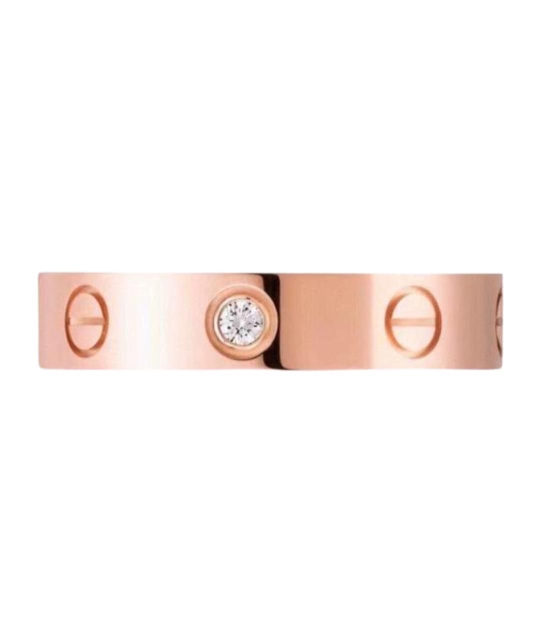 CARTIER Золотое кольцо из розового золота, фото 1