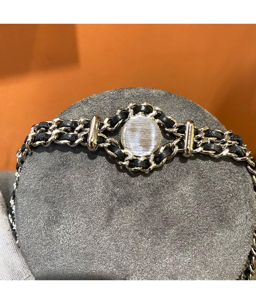 CHANEL Черный чокер, фото 7