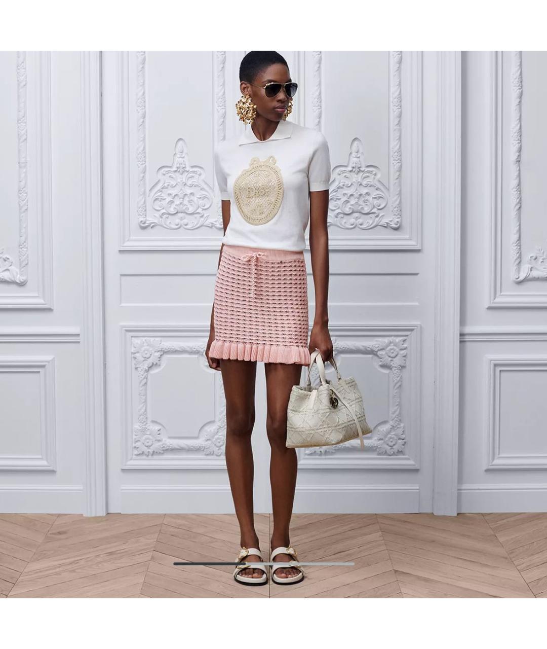 CHRISTIAN DIOR Белый джемпер / свитер, фото 2