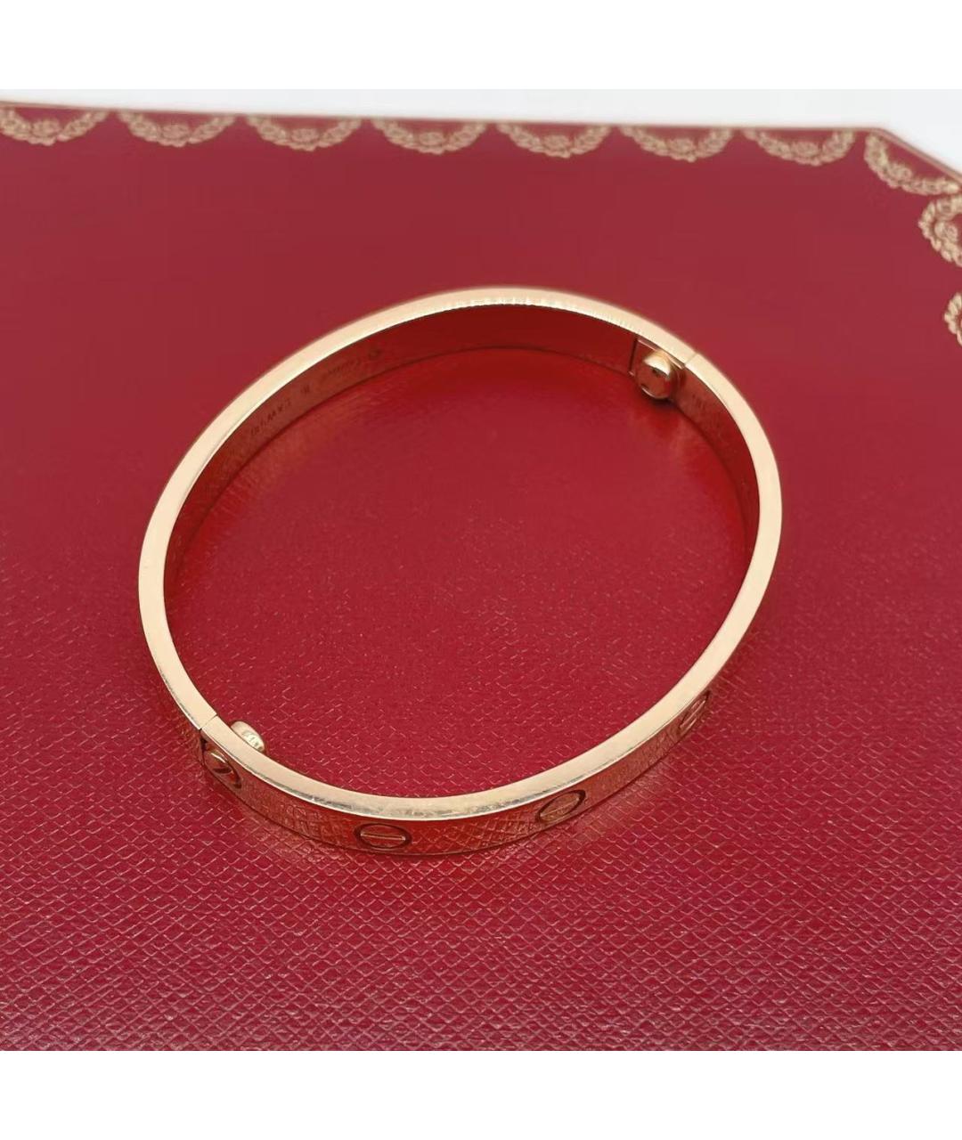 CARTIER Золотой браслет, фото 5
