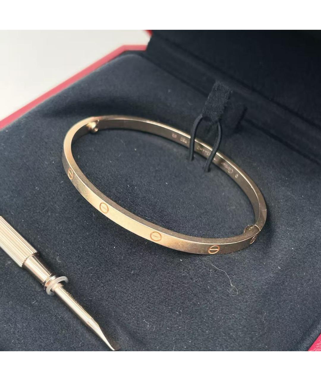 CARTIER Золотой браслет, фото 3