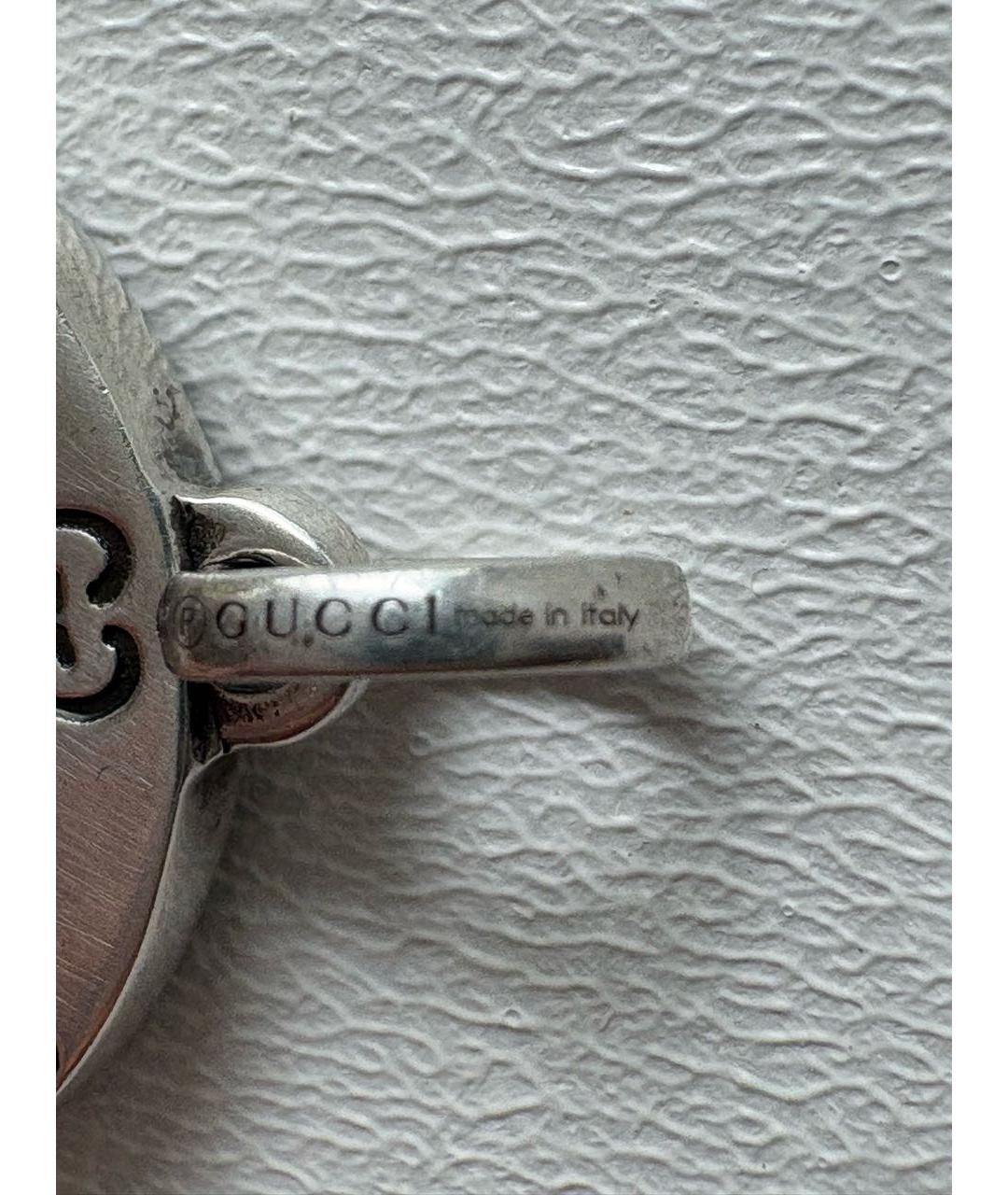 GUCCI Черное серебряное колье, фото 3