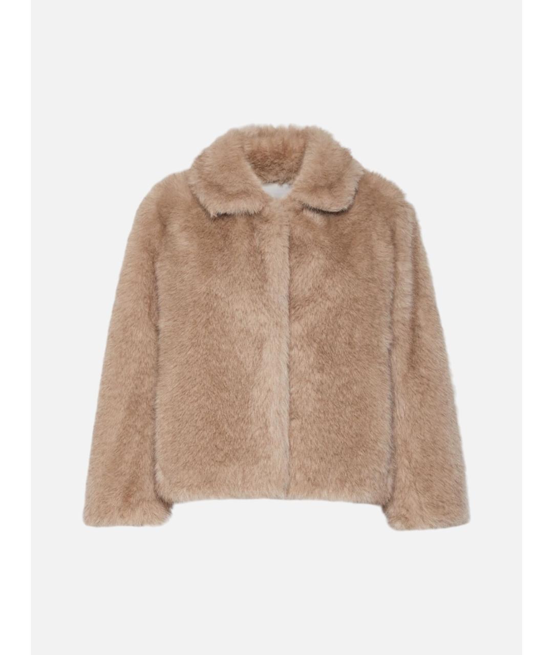 'S MAX MARA Бежевая полиэстеровая куртка, фото 1